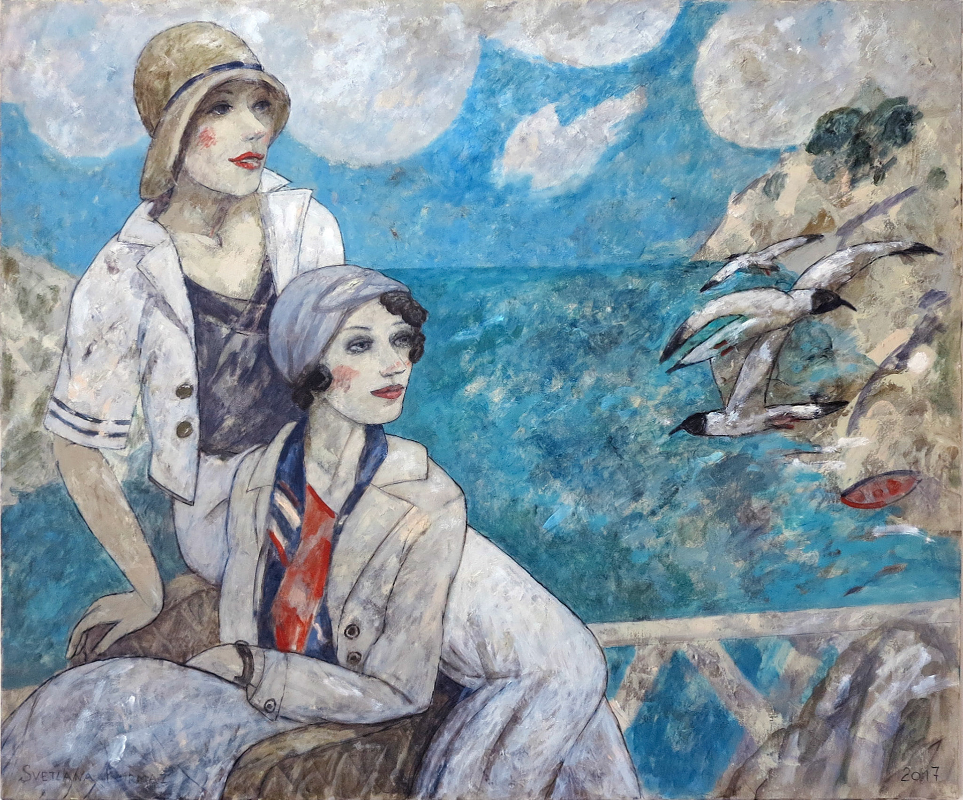 oil on canvas, 100x120cm. /SOLD/