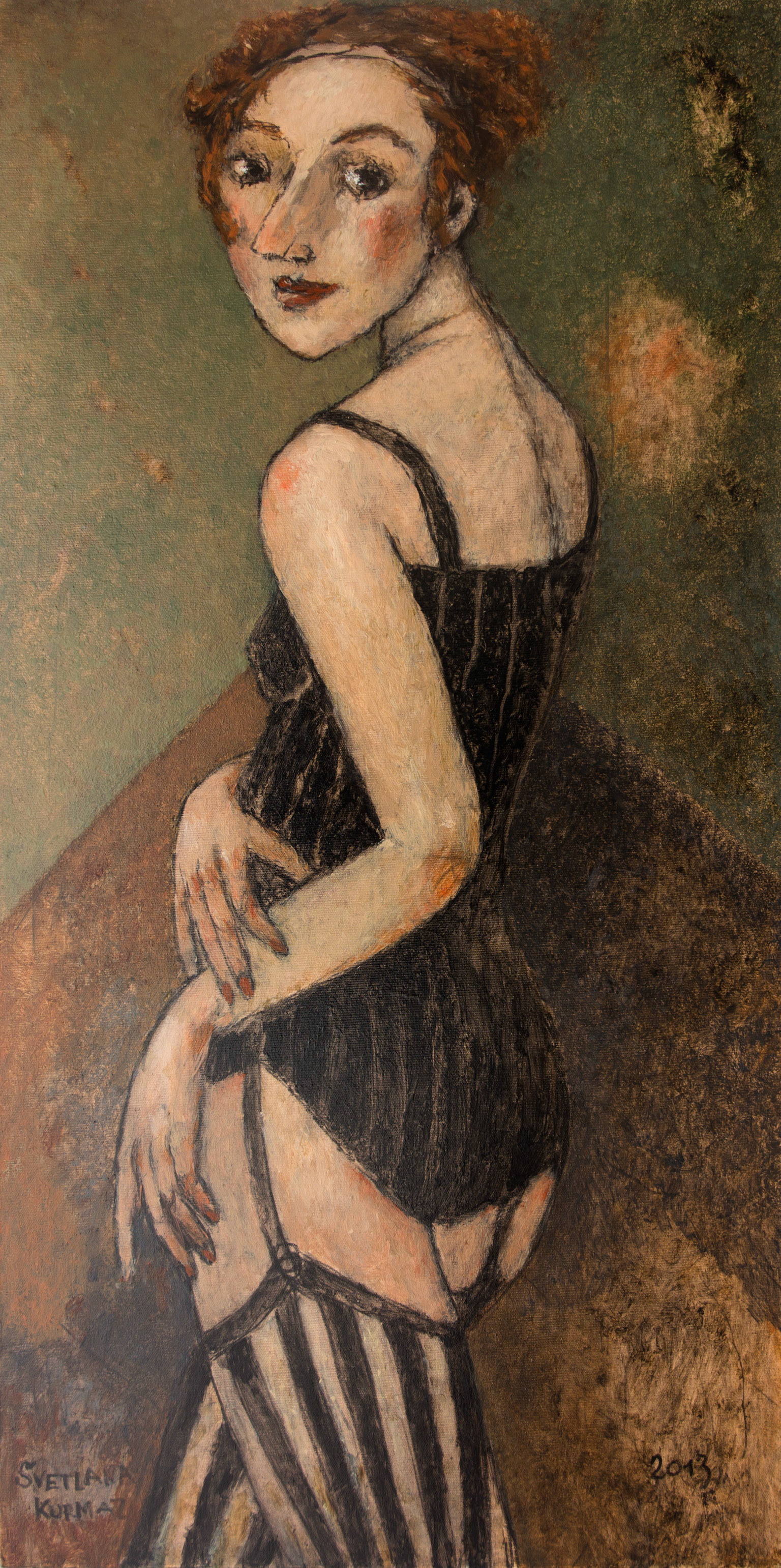 oil on canvas, 100x50cm. SOLD