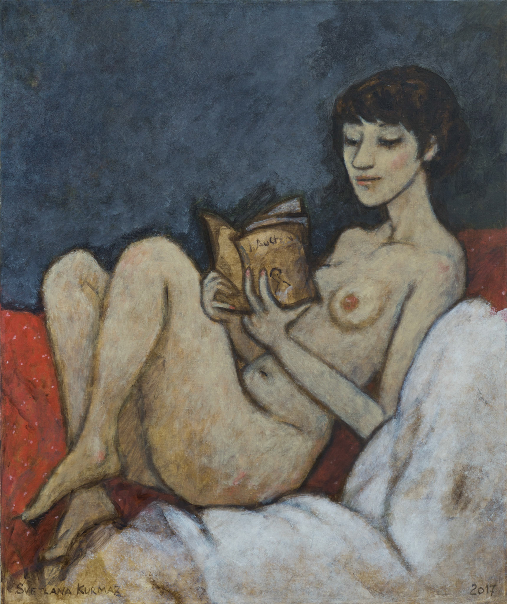 HOT SUMMER DAY, oil on canvas, 60x50cm. SOLD