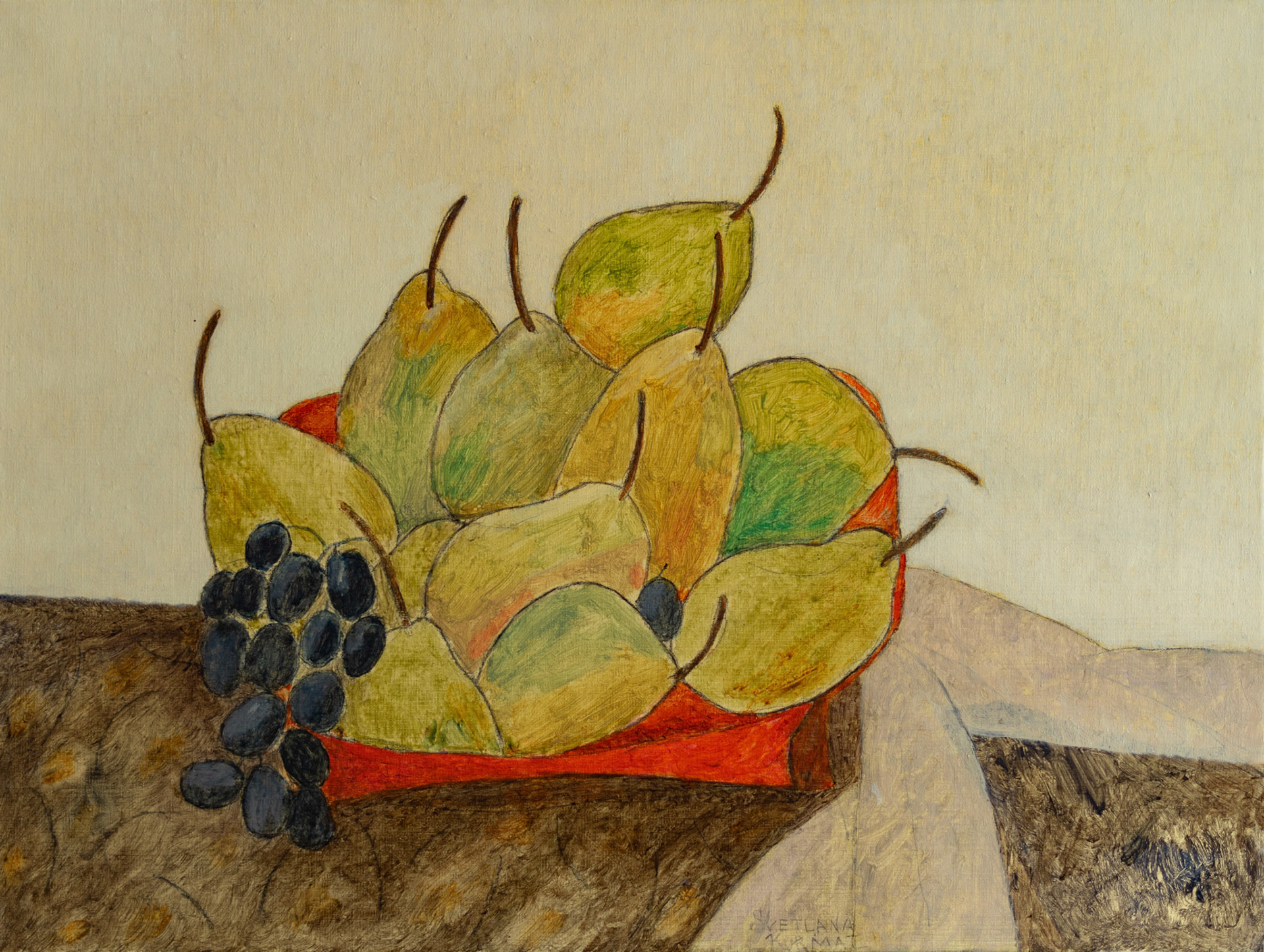 oil on canvas, 45x60cm. /SOLD/