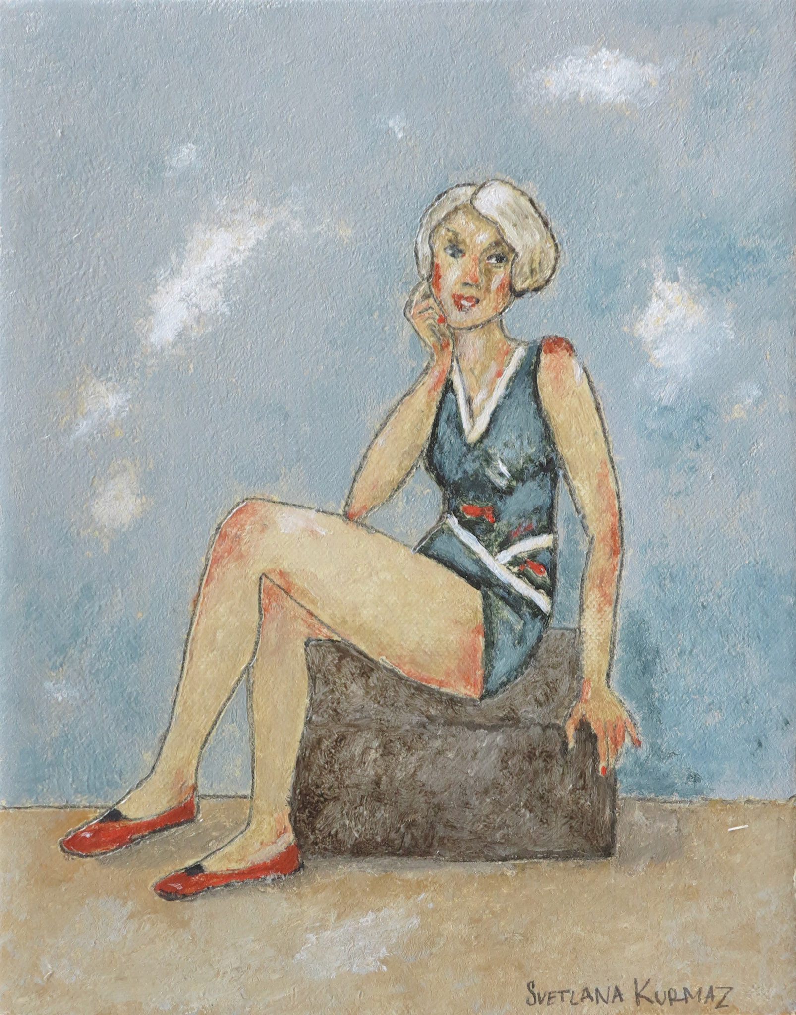 oil on canvas, 30x24sm. SOLD