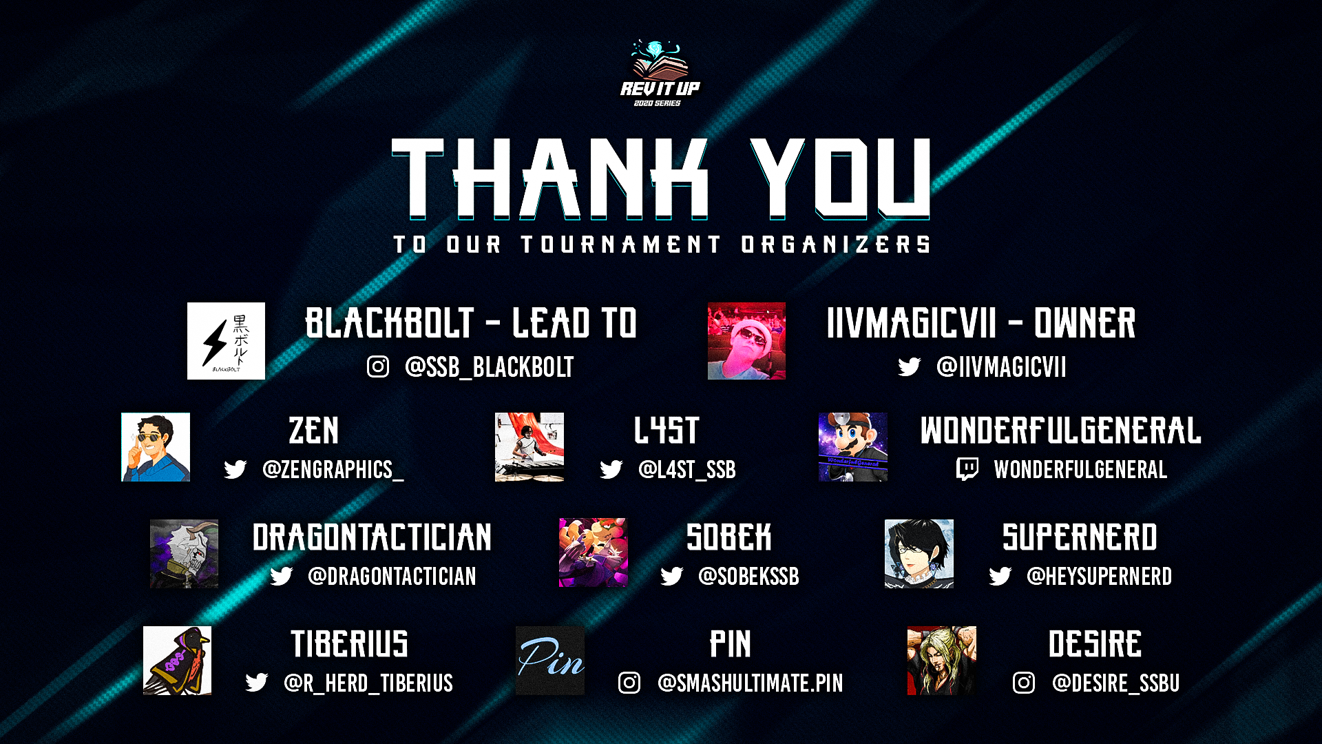 Tournament Organizer Advertisement Slide