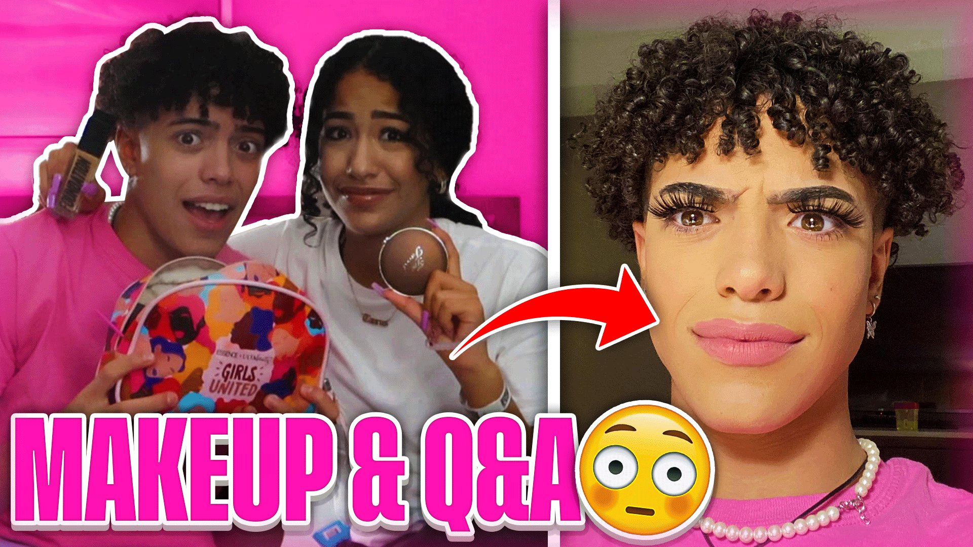 DerekTrendz Makeup & Q&A Thumbnail