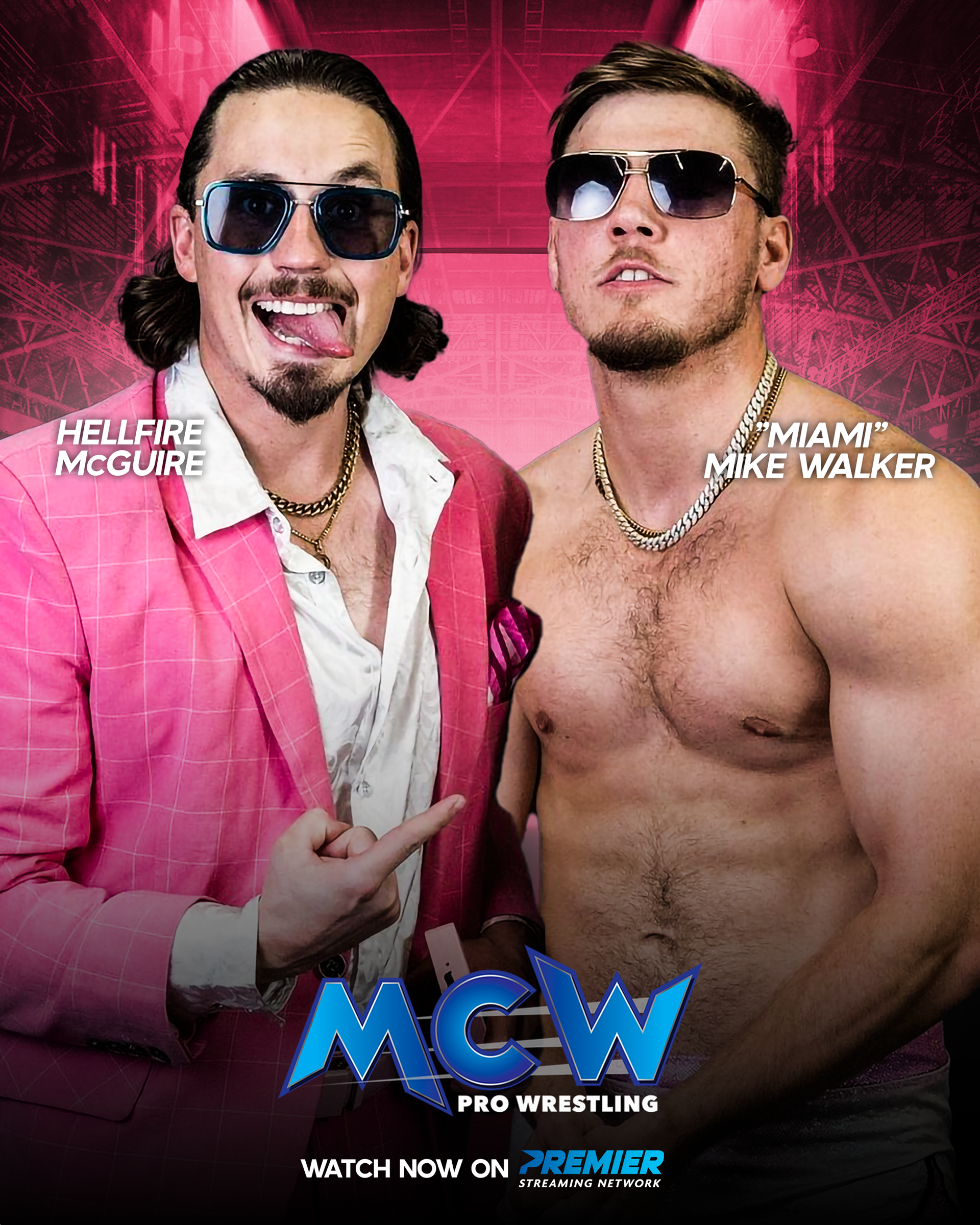 MCW Pro Wrestling Promotional Poster Concept