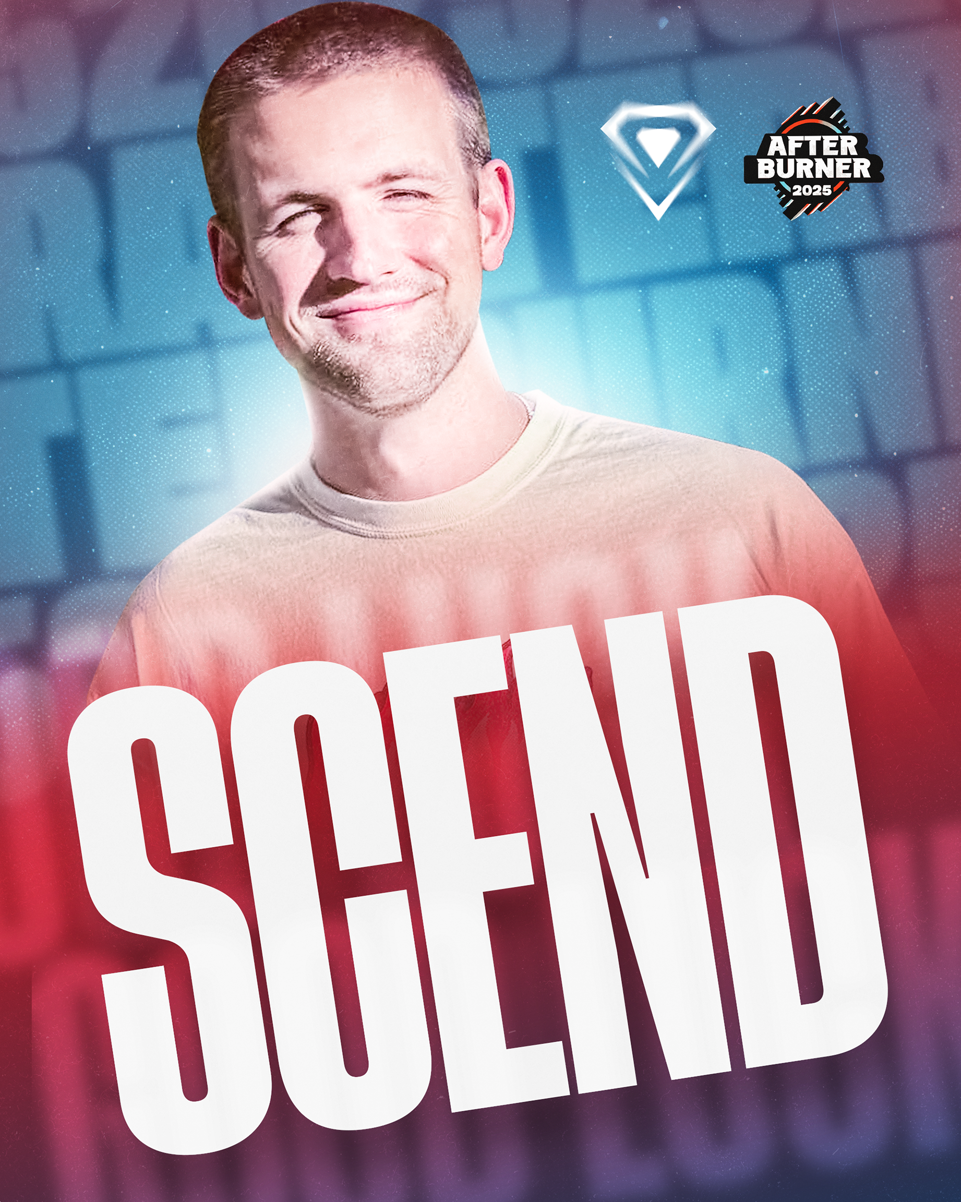 Scend @ Afterburner 2025 Promotional Poster