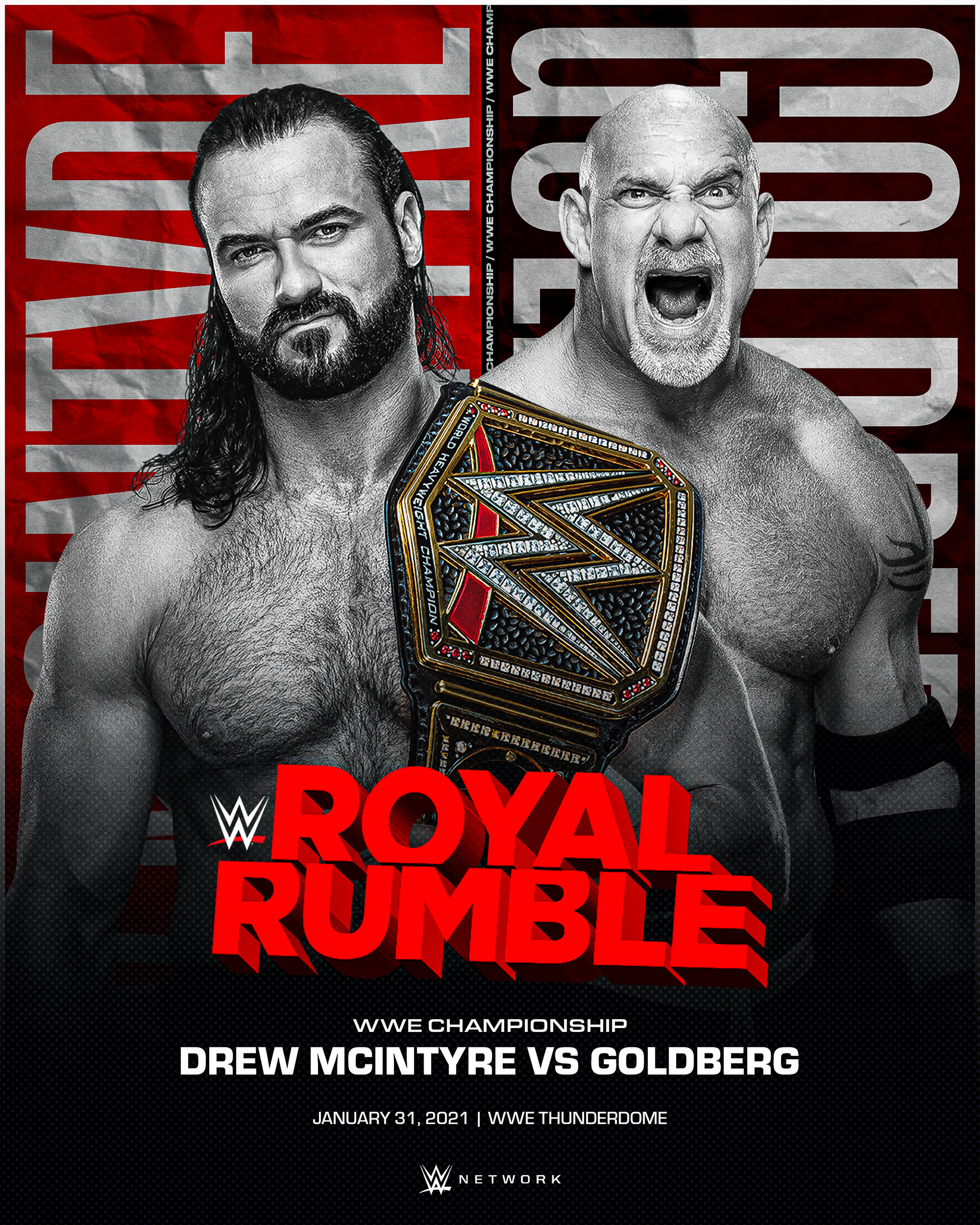 Royal Rumble 2021 Poster Concept