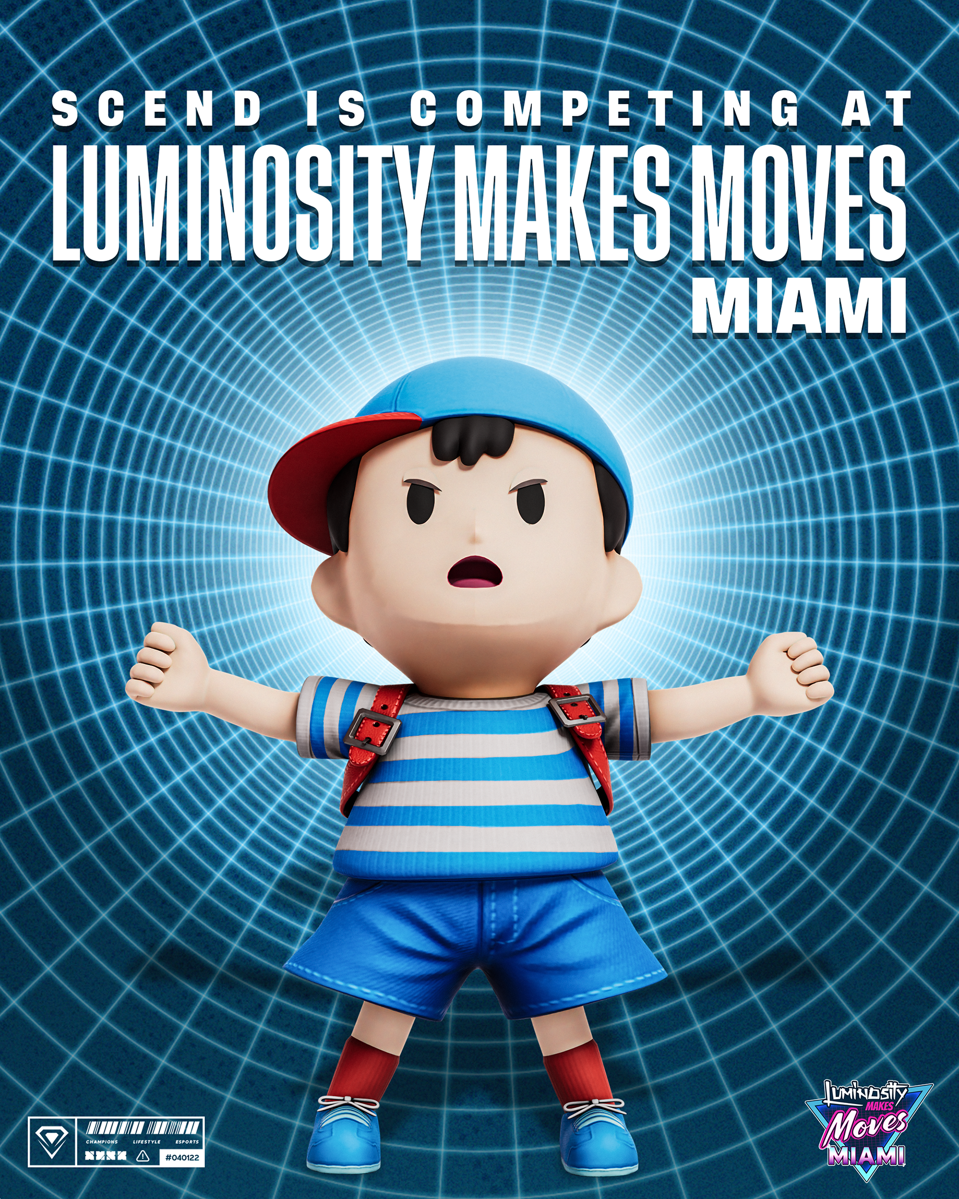 Paragon @ Luminosity Makes Moves Miami Social Media Promotional Poster