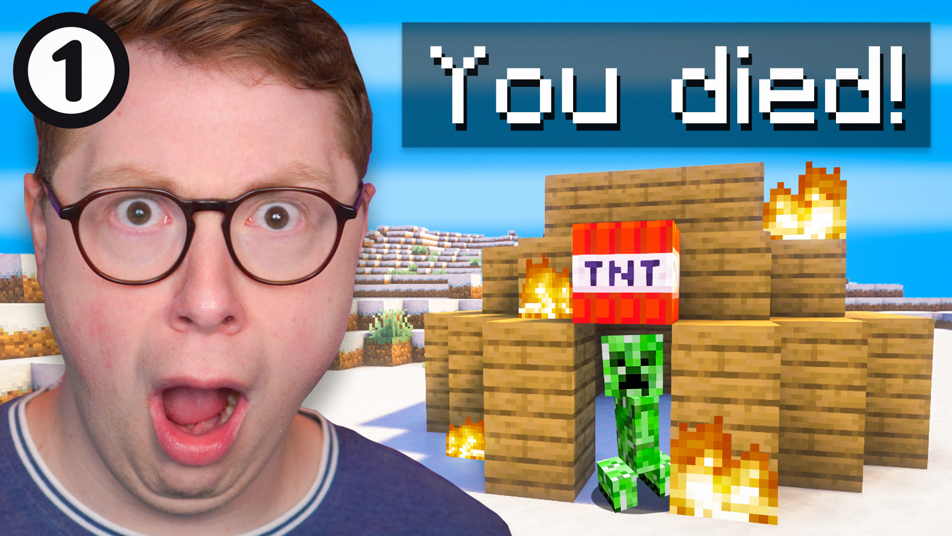 ZestyBestie: One Death Hardcore Challenge on Minecraft!
