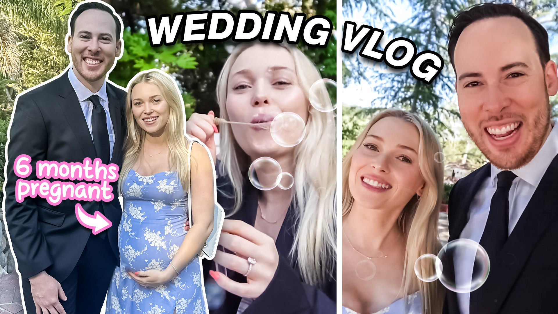 Autumn Rhodes Wedding Vlog Thumbnail