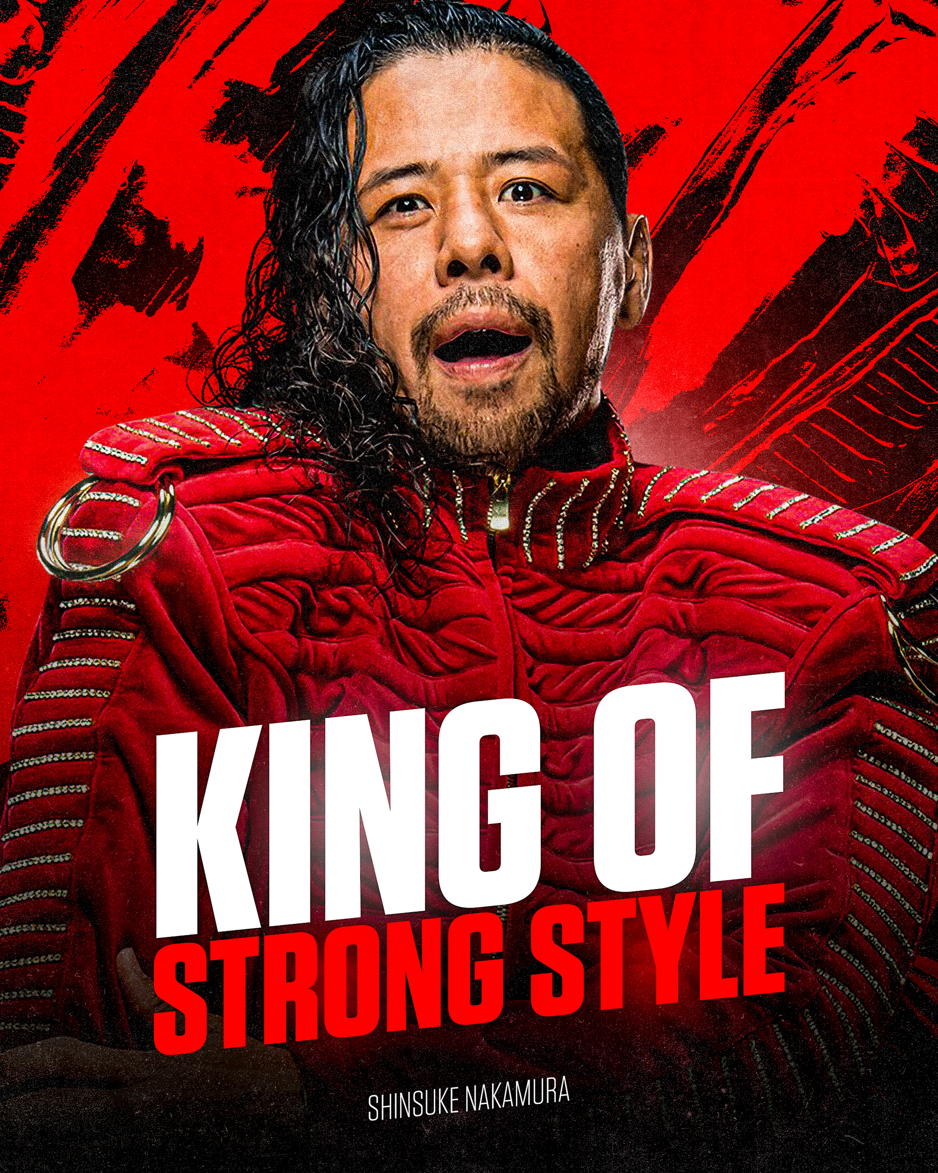 Shinsuke Nakamura Poster Concept