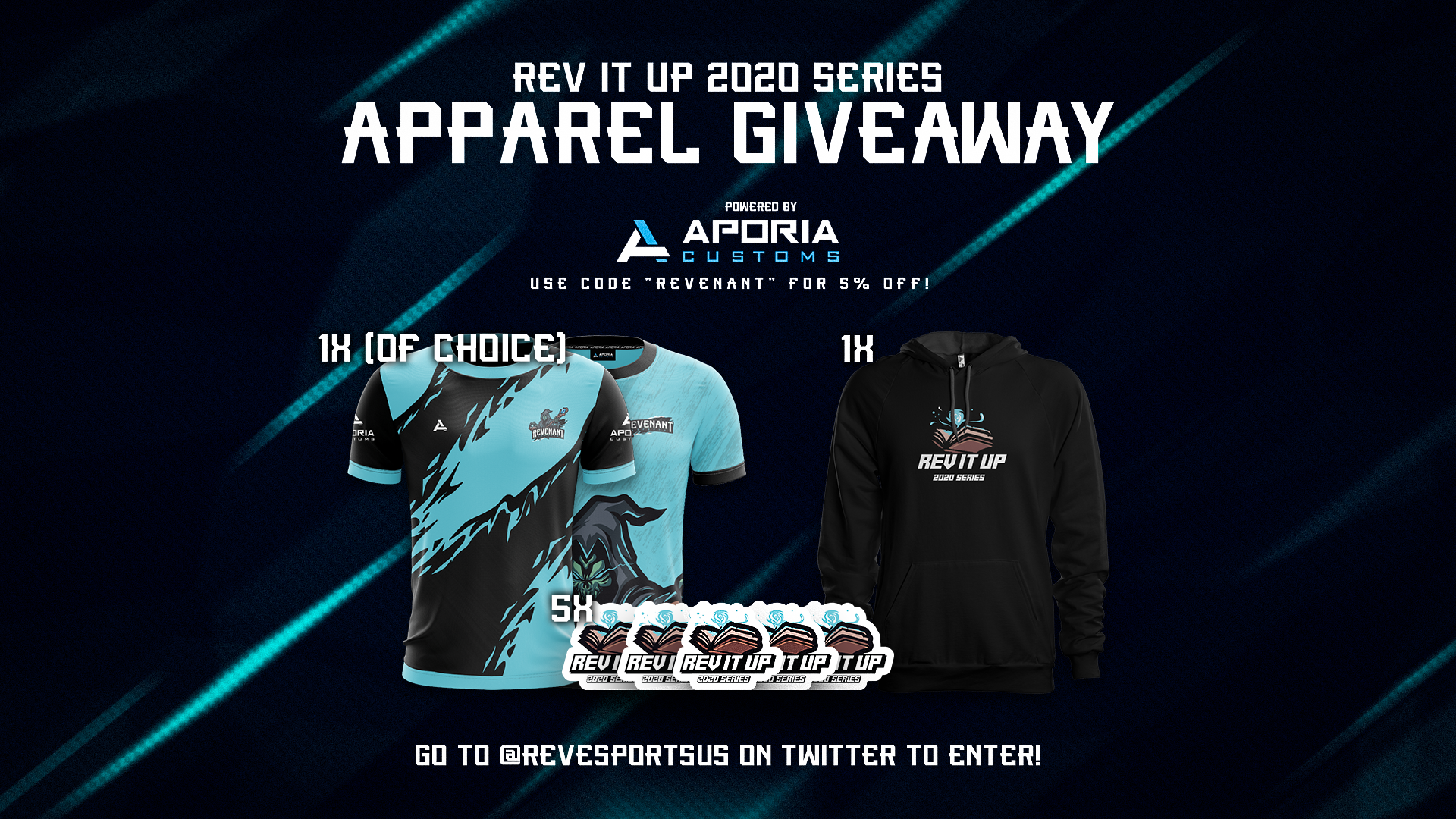 Apparel Giveaway Advertisement Slide