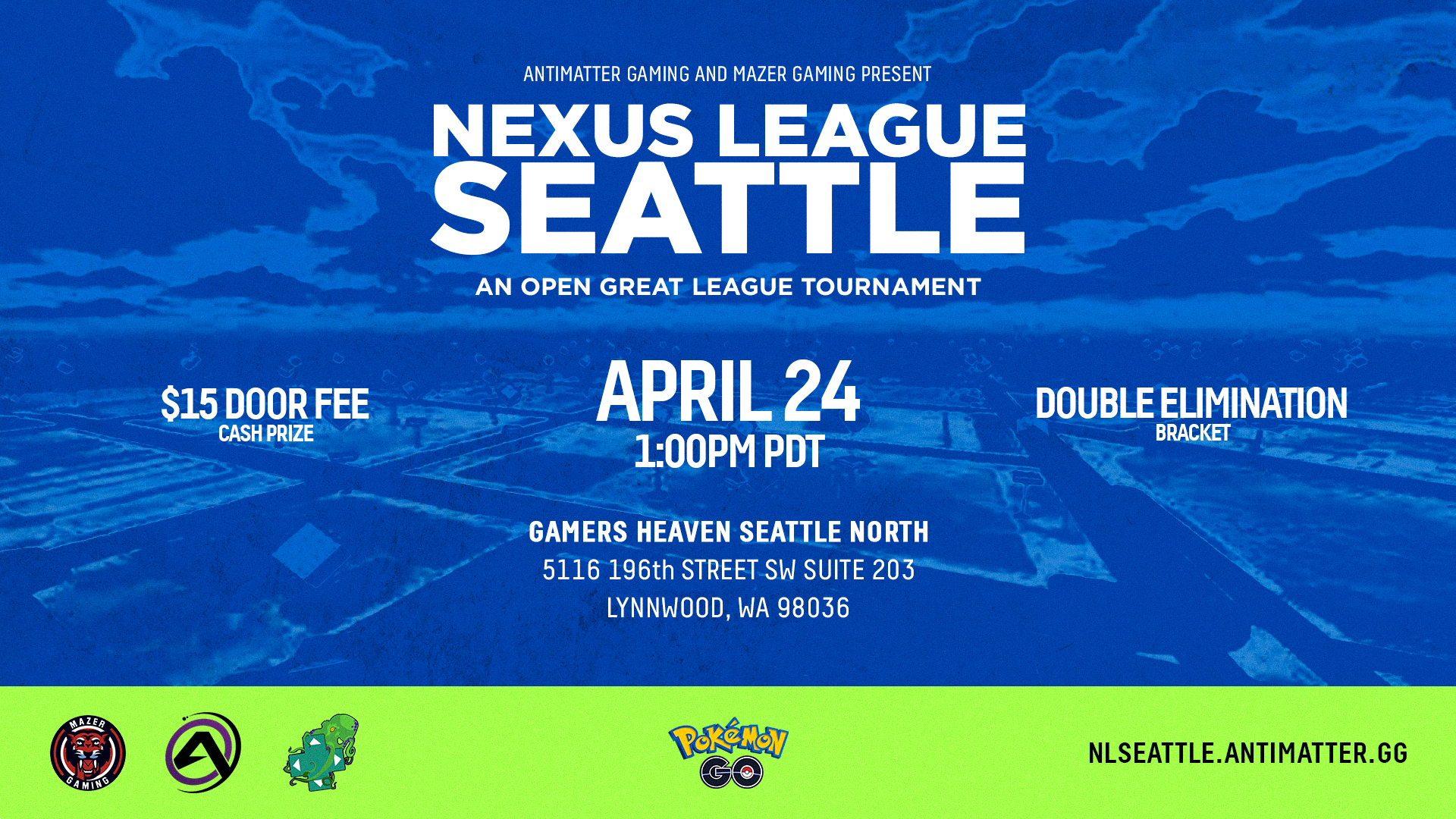Nexus League Seattle Tournament Announcement