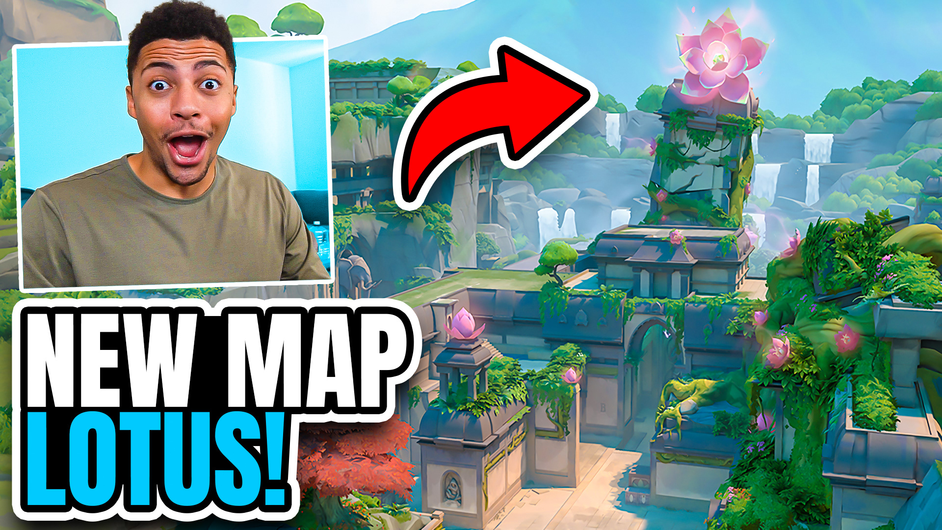 Myth: Myth REACTS to the *NEW* VALORANT map "LOTUS" (FIRST GAMEPLAY)