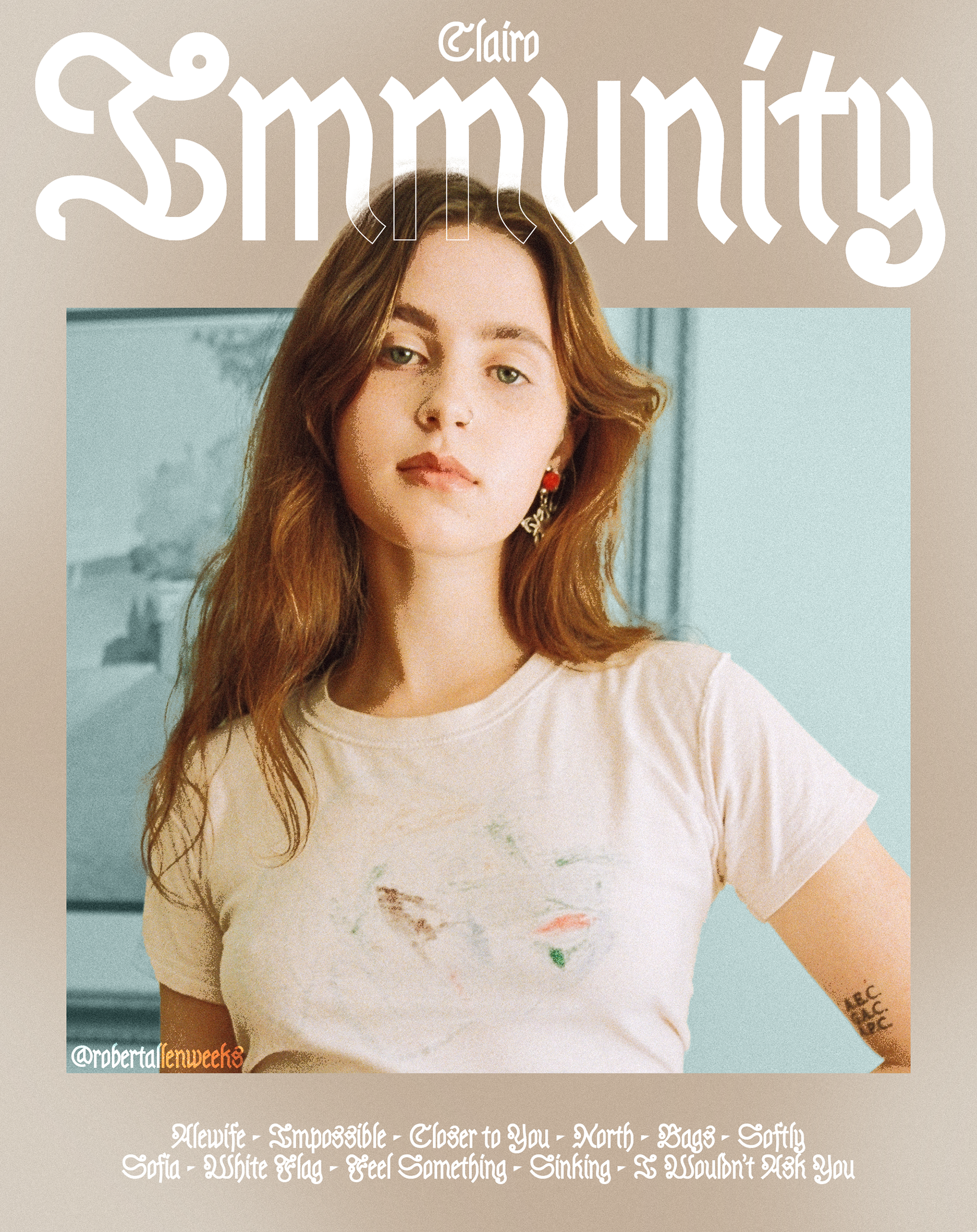 Clairo Immunity Poster Concept