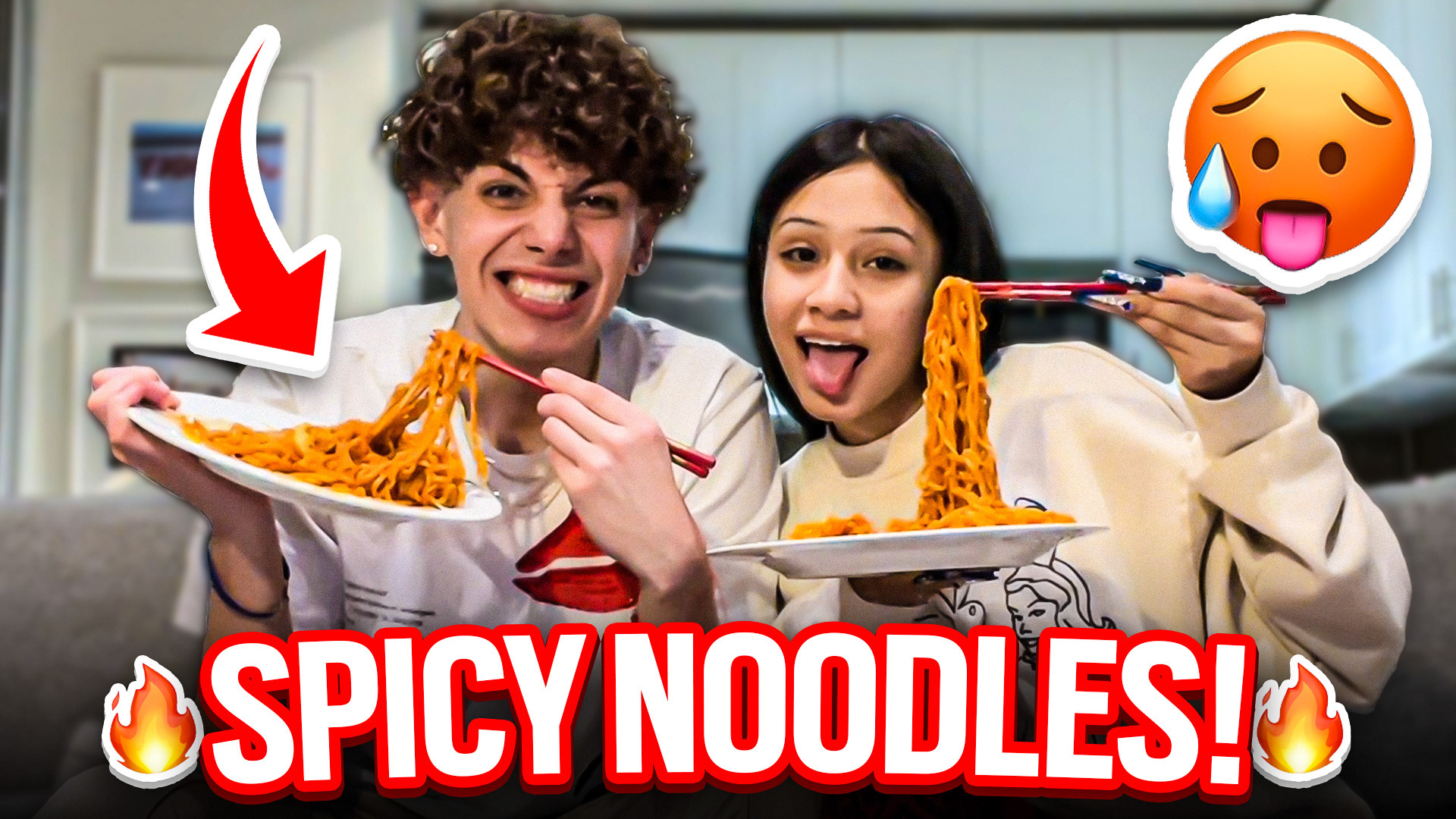 Julian Barboza: WORLDS SPICIEST NOODLES CHALLENGE 🔥