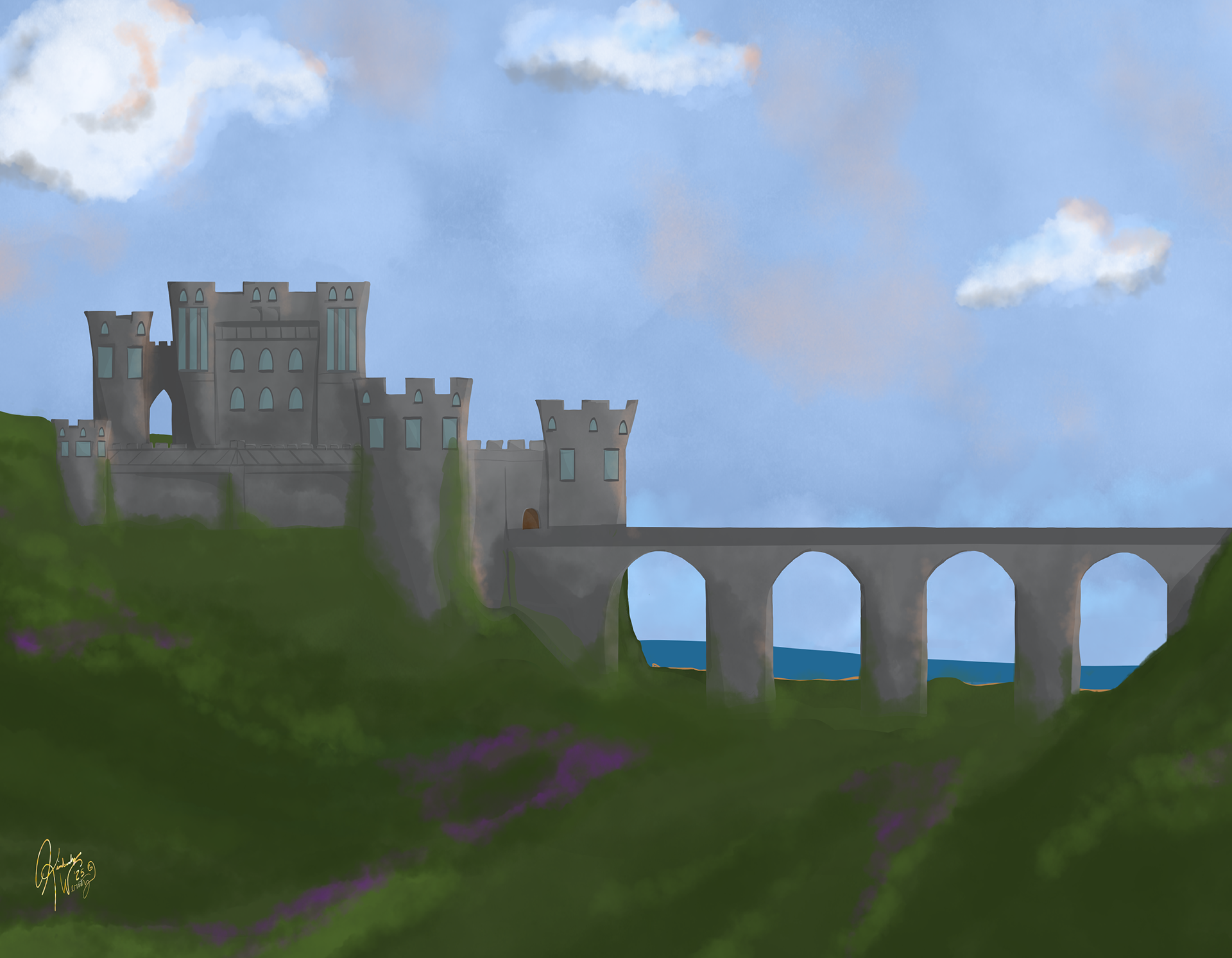 Special edition Full Color Castle LyonSkye