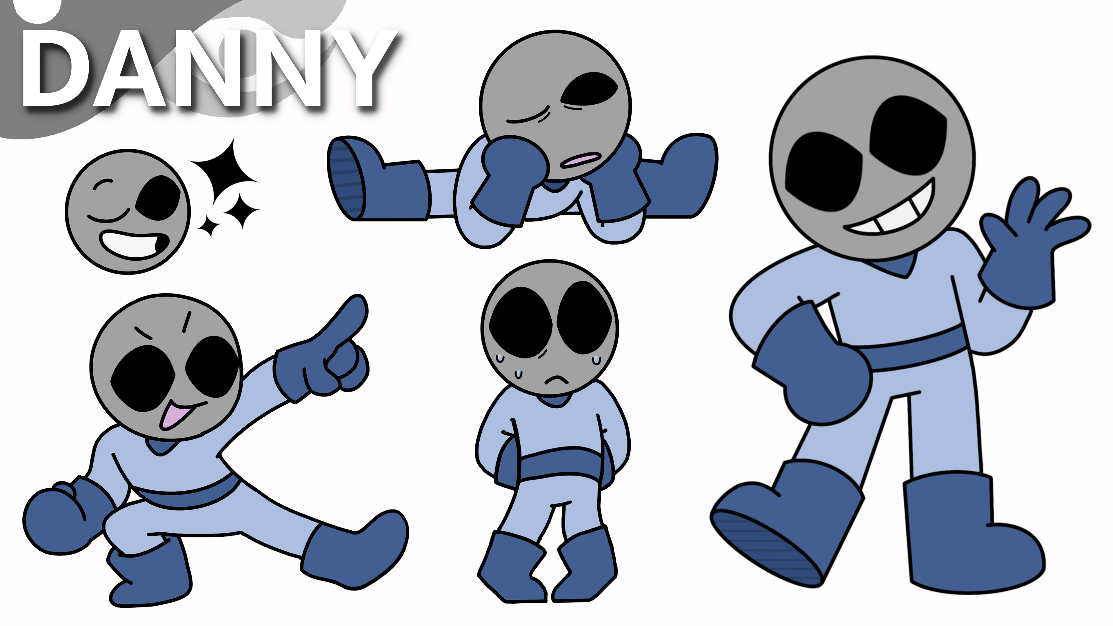 Danny Model Sheet