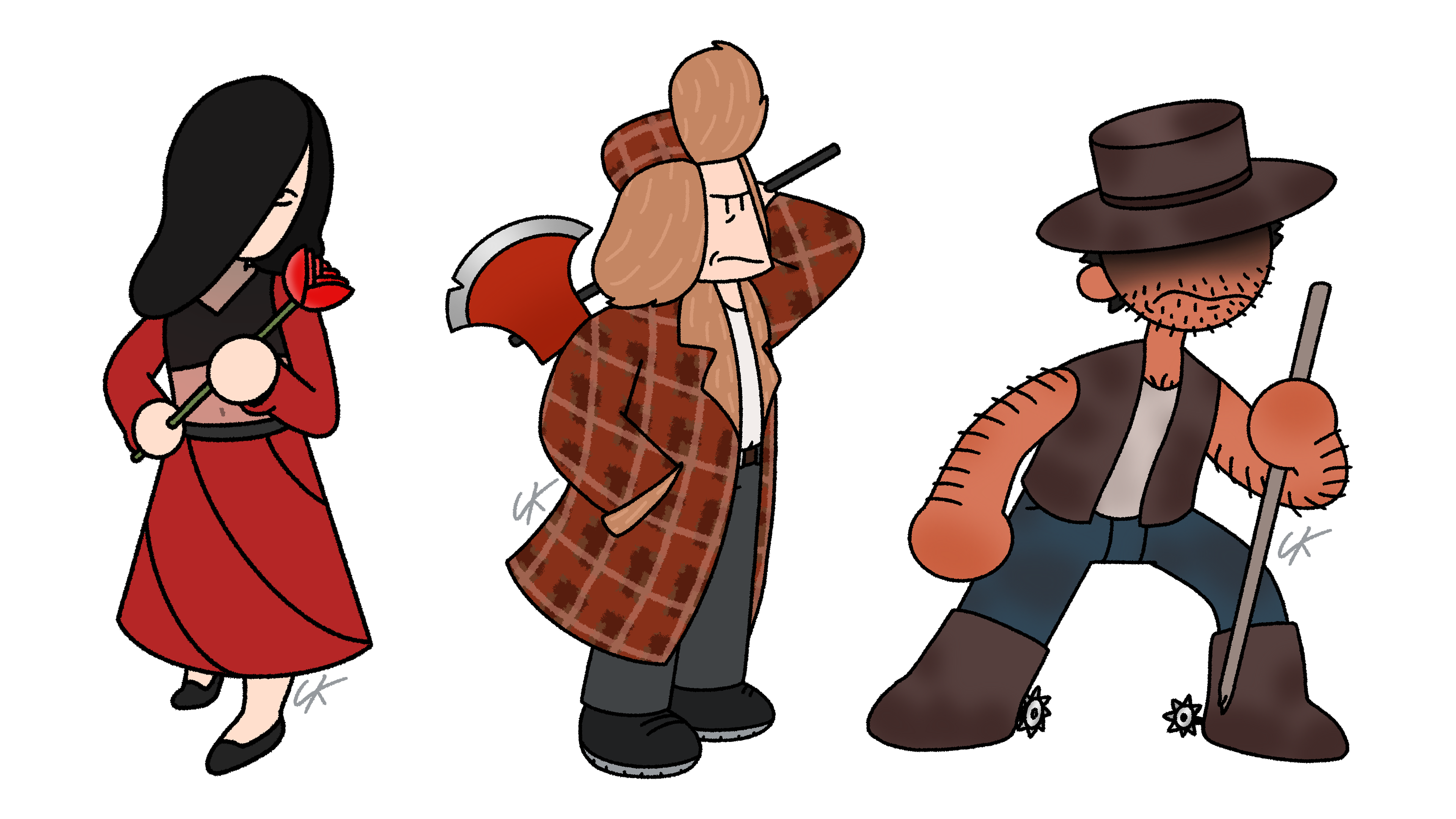 Outfit and Prop Designs