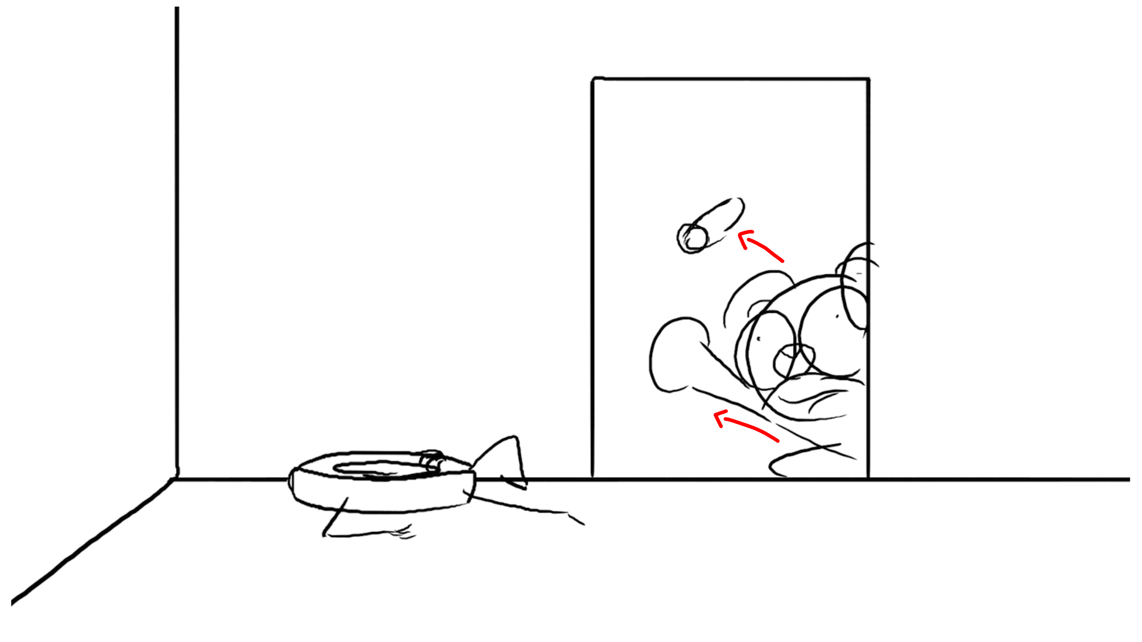 Beary: "GAH!". A can of bug spray is knocked into the air and bounces around.