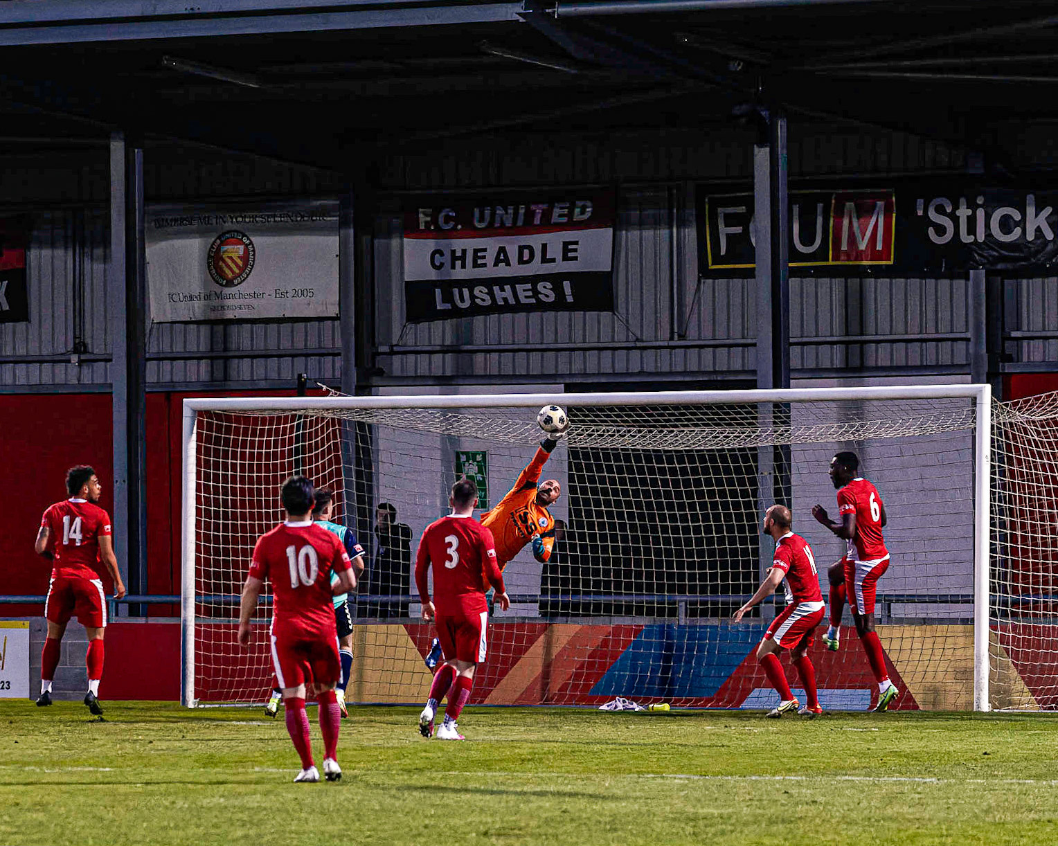 Fantastic Save From Greg Hartley