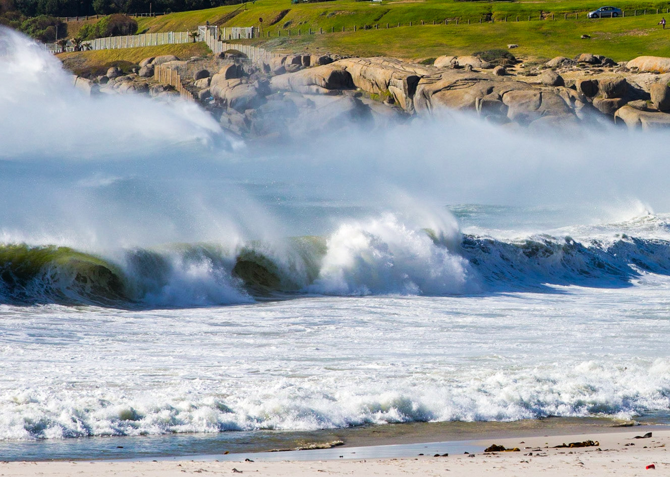 Waves Whipped By The Wind