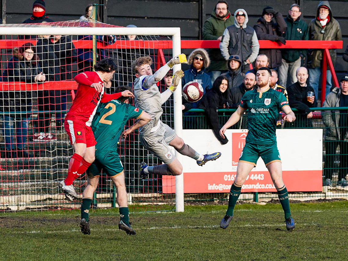 Liam Hughes Saves From Jack Redshaw