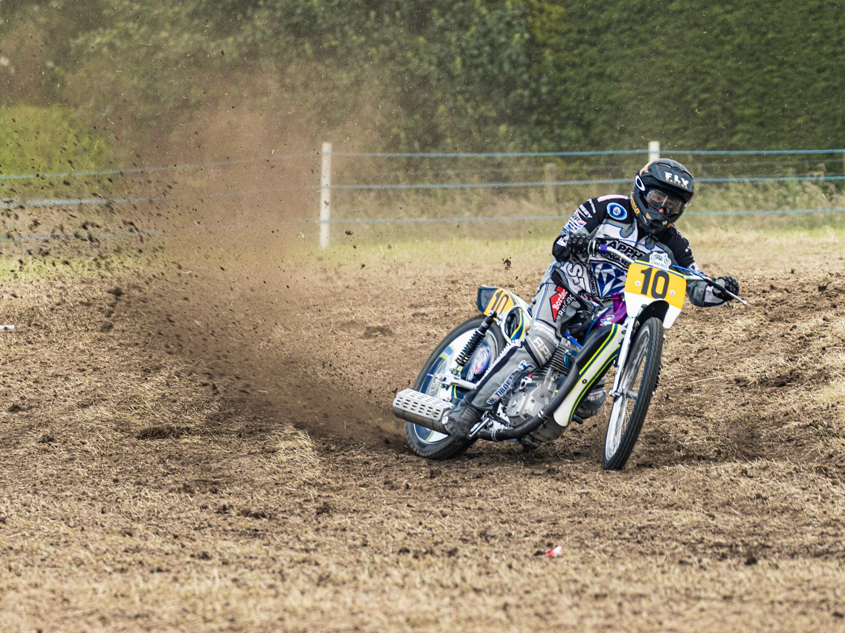 Tony Atkin on the Trak Plus 500cc