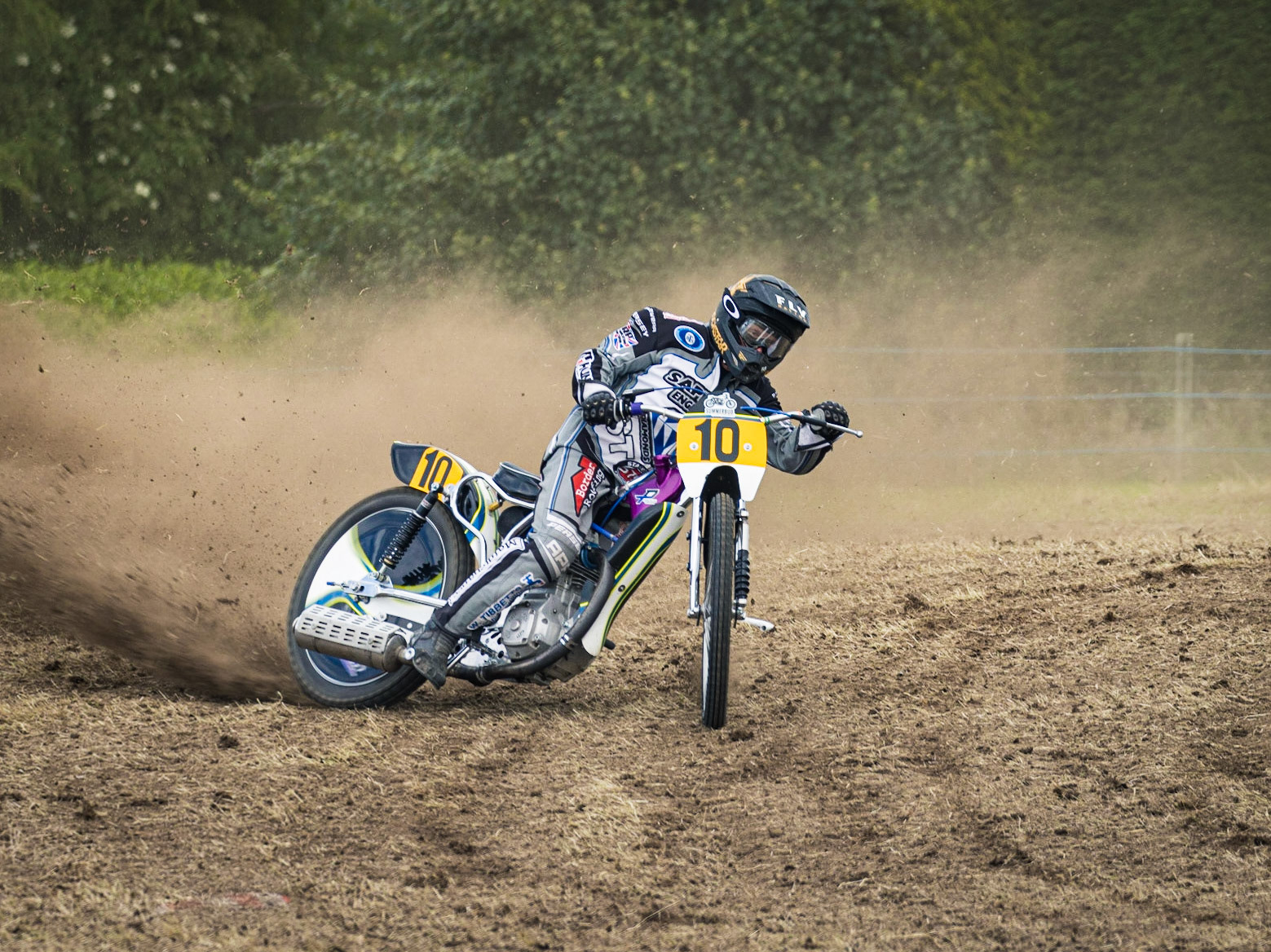 Tony Atkin on the Trak Plus 500cc