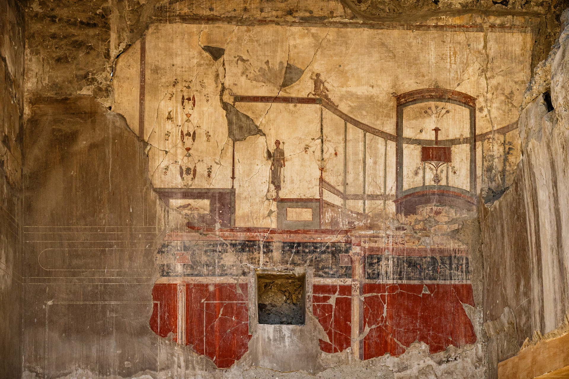 Wall painting In Herculaneum