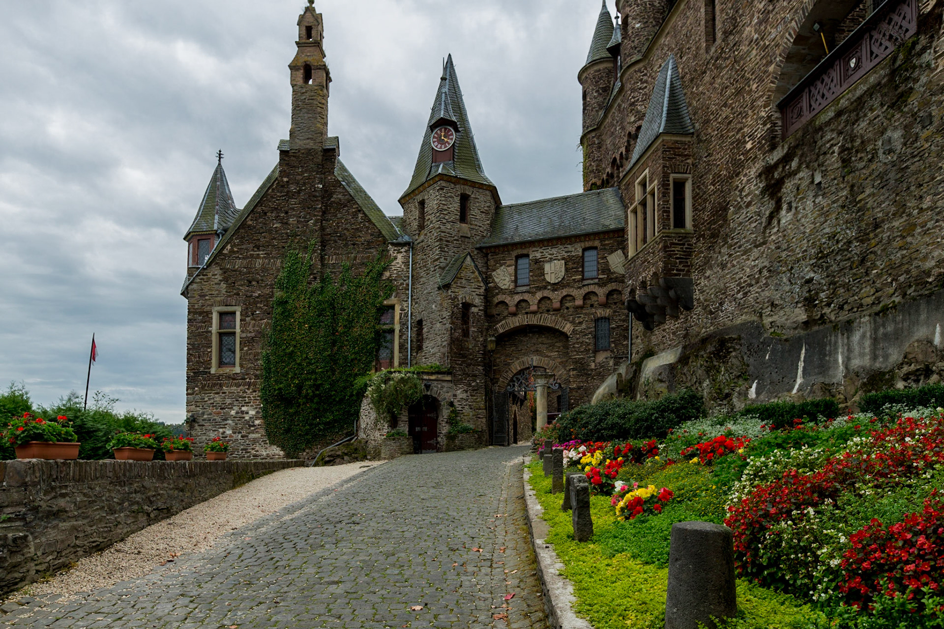 The Burg Thurant Castle Near The Mosel Town Of Alken