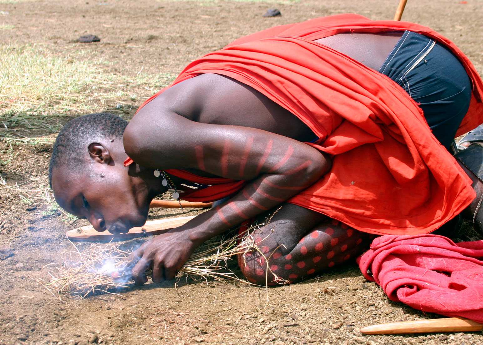 Firelighting The Masai Way
