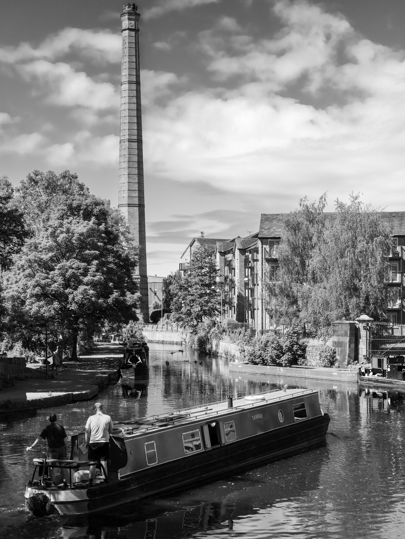 Portland Basin, Ashton under Lyne In Monochrome