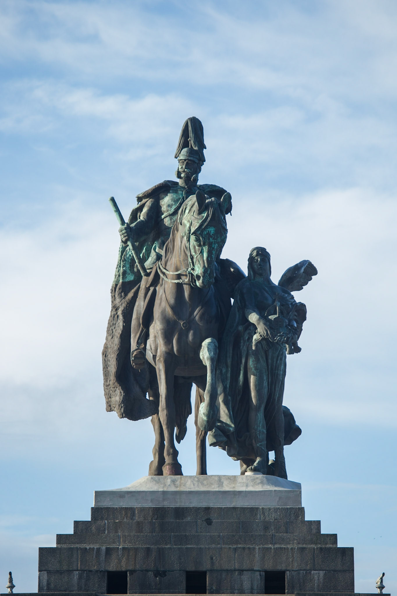 Statue At Koblenz, Germany