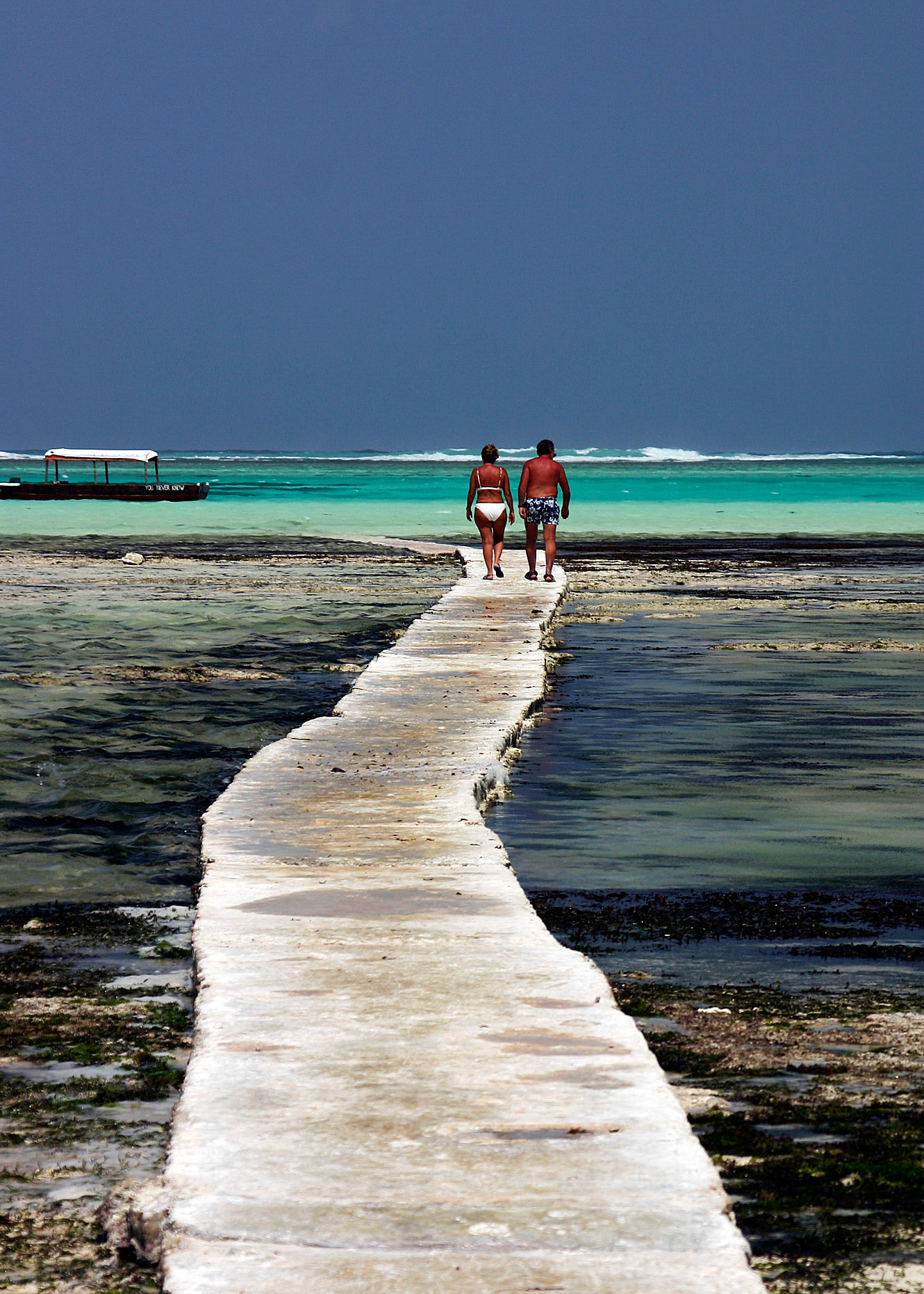 The Walkway To The Coral Reef