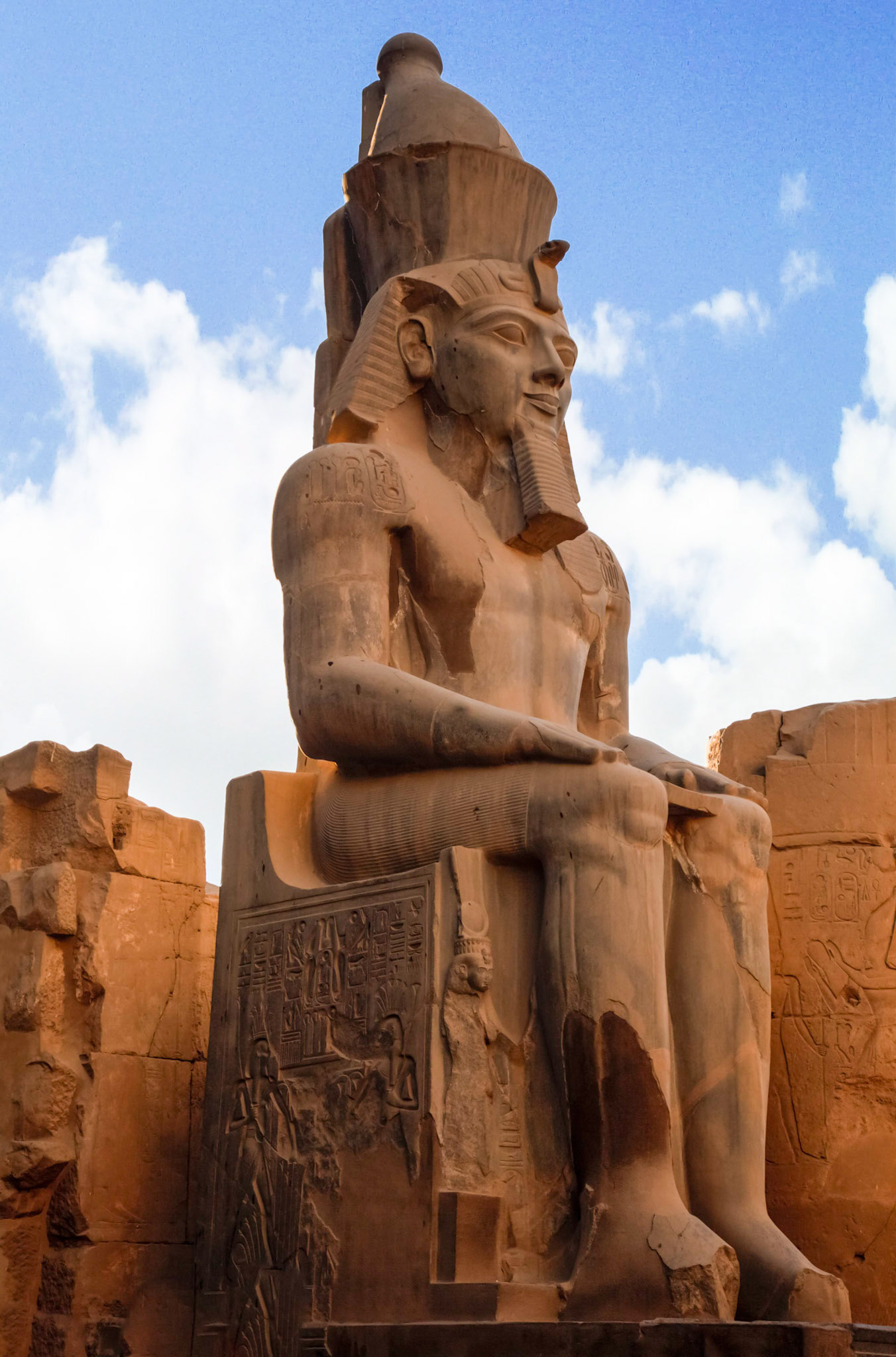Statue of Ramesses II at Karnak