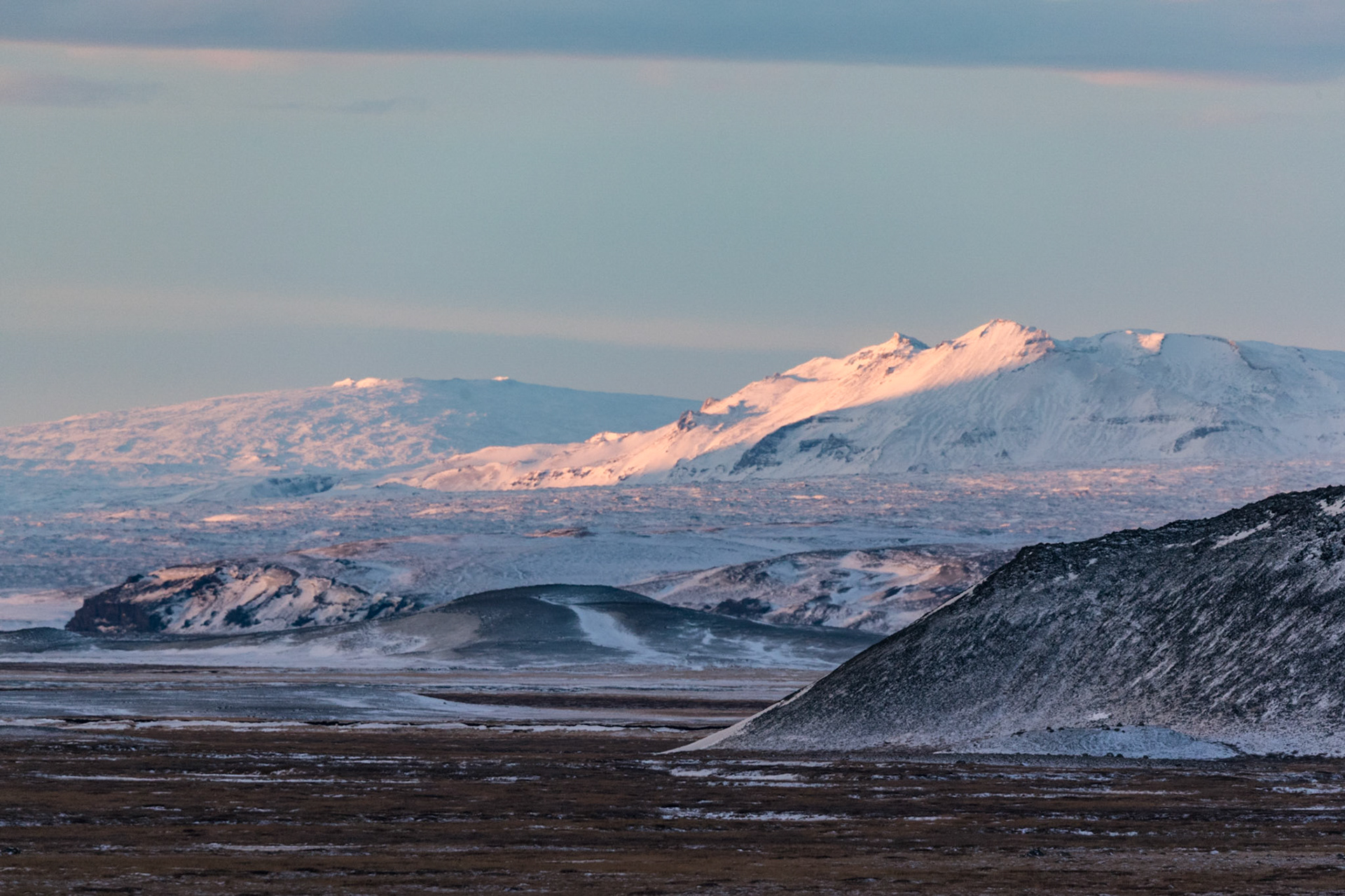 Ódáðahraun lava field in the Northern Highlands of Iceland.