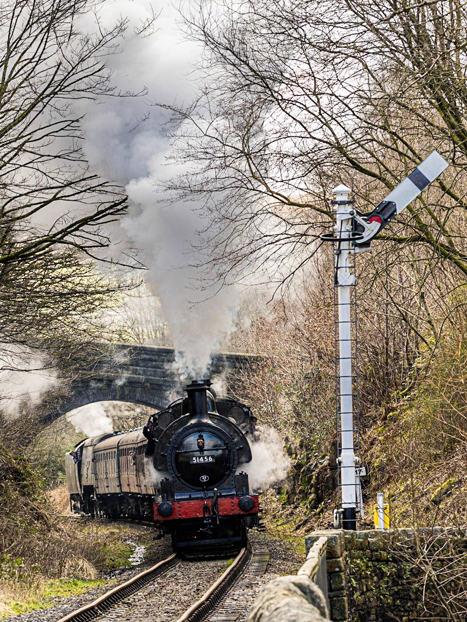 Built by Beyer Peacock in Manchester, the former Lancashire and Yorkshire railway class 23 number 752 was one of 230 such locomotives which were a common sight in Rochdale, Castleton and Heywood until the mid-1950s.Number 752 survived because it was sold to a colliery in the 1930s and was eventually donated by the National Coal Board for preservation in 1968. It ran for some time on the Keighley and Worth Valley Railway in the early 1980s but now is based on the East Lancashire Railway and has recently been rebuilt, and renumbered 51456.