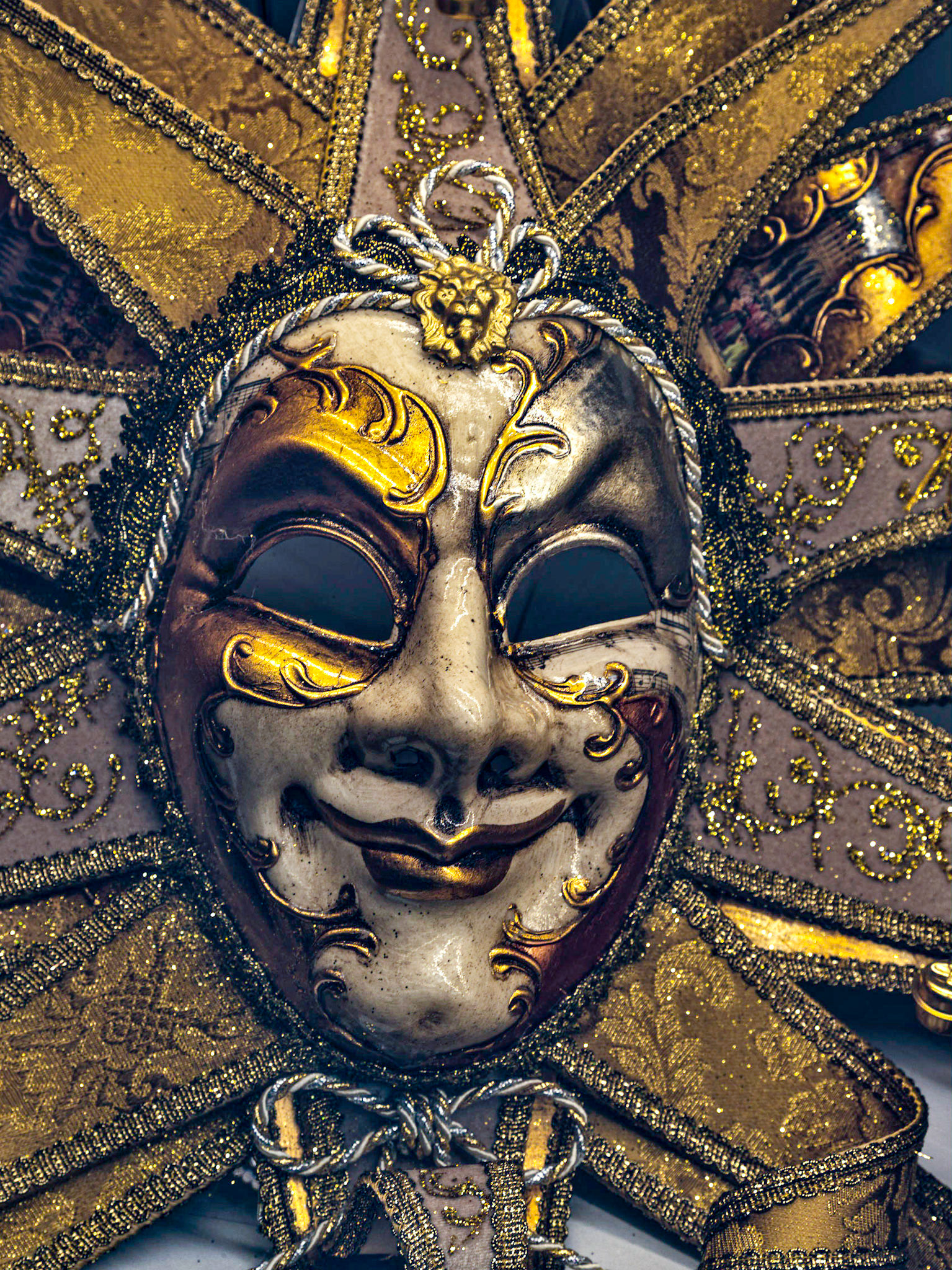 Venician Mask In A Venice Shop Window