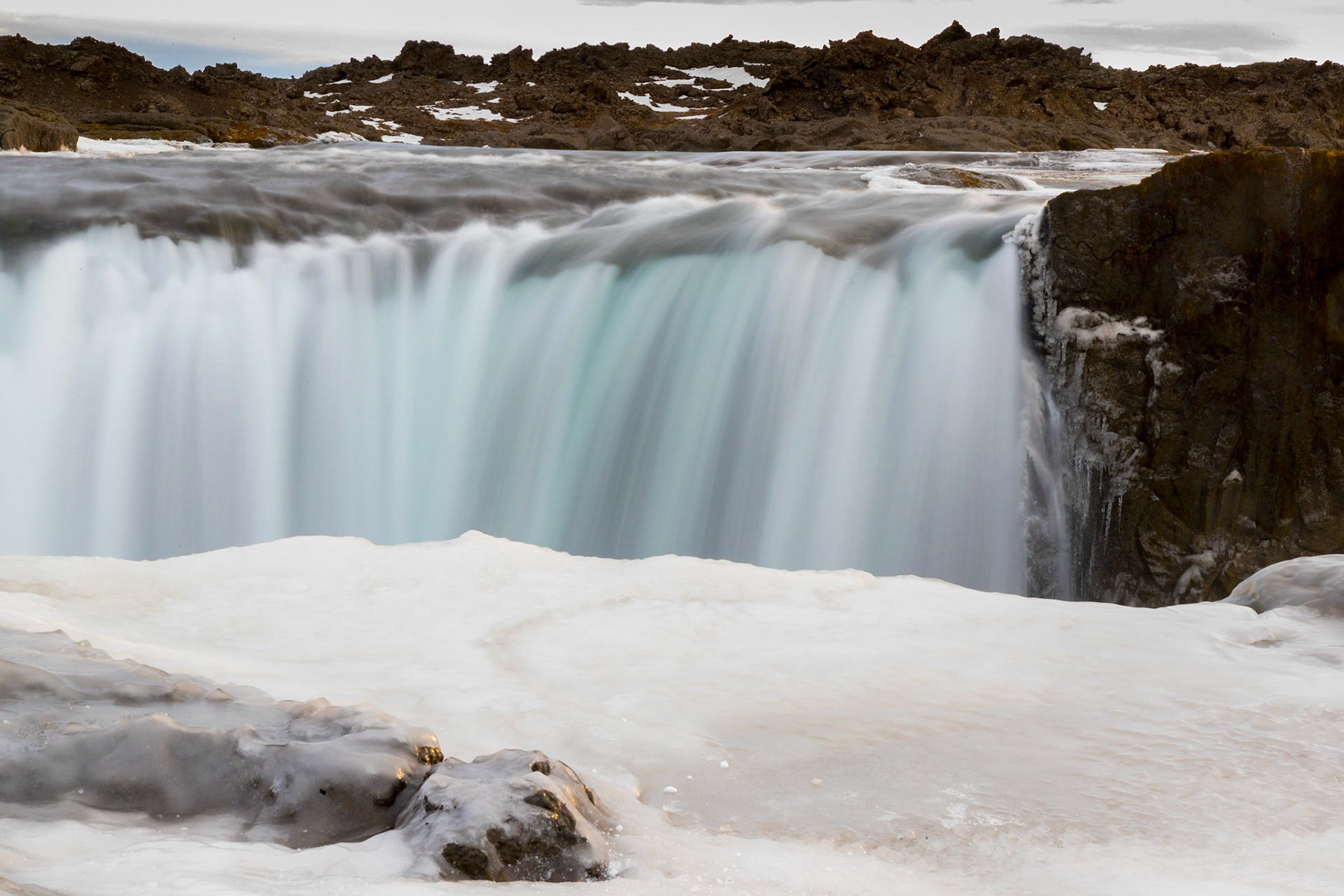 Hrafnabjargarfoss Waterfall