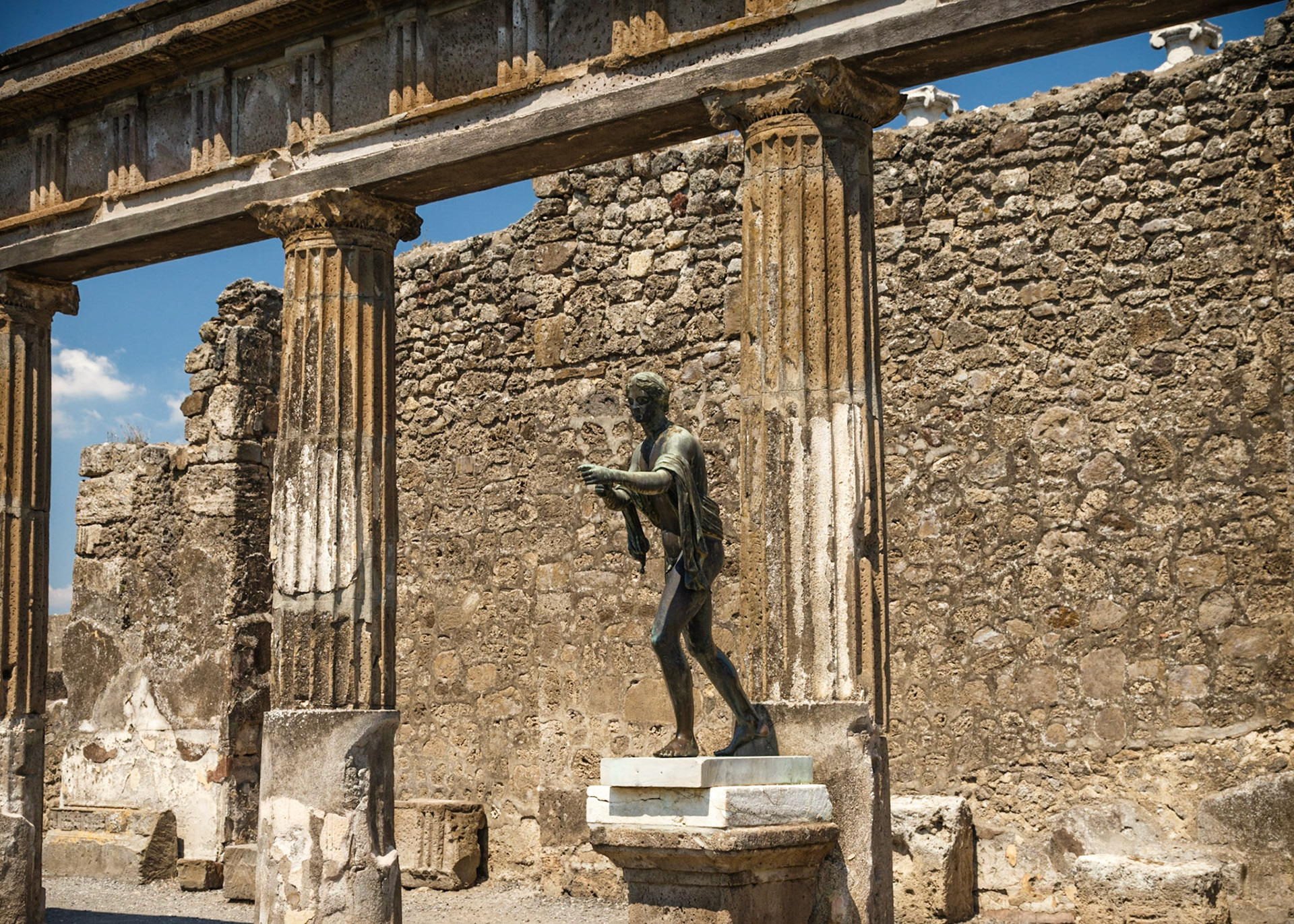 The Temple Of Apollo, Pompeii