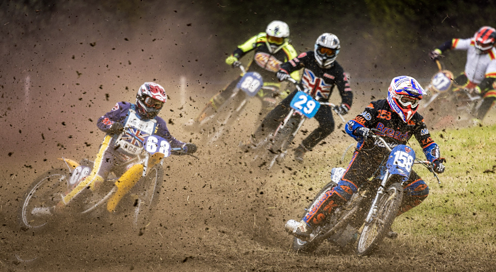 wayne Broadhurst Leading from Chris Mackett