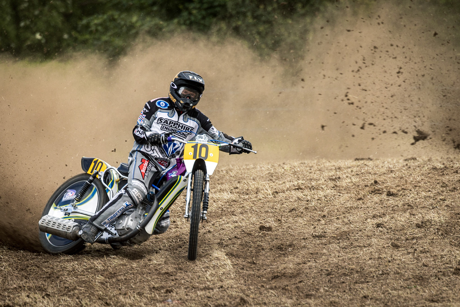 Tony Atkin on the Trak Plus 500cc