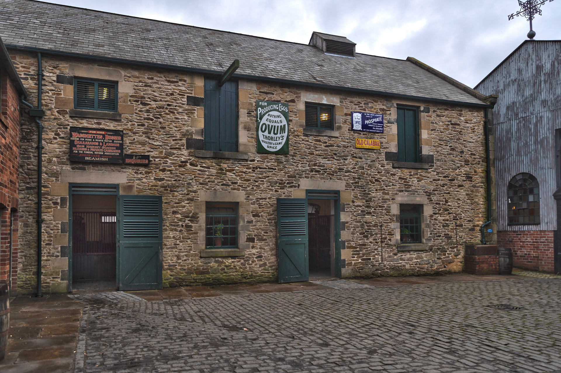 The Stable Yard at Beamish