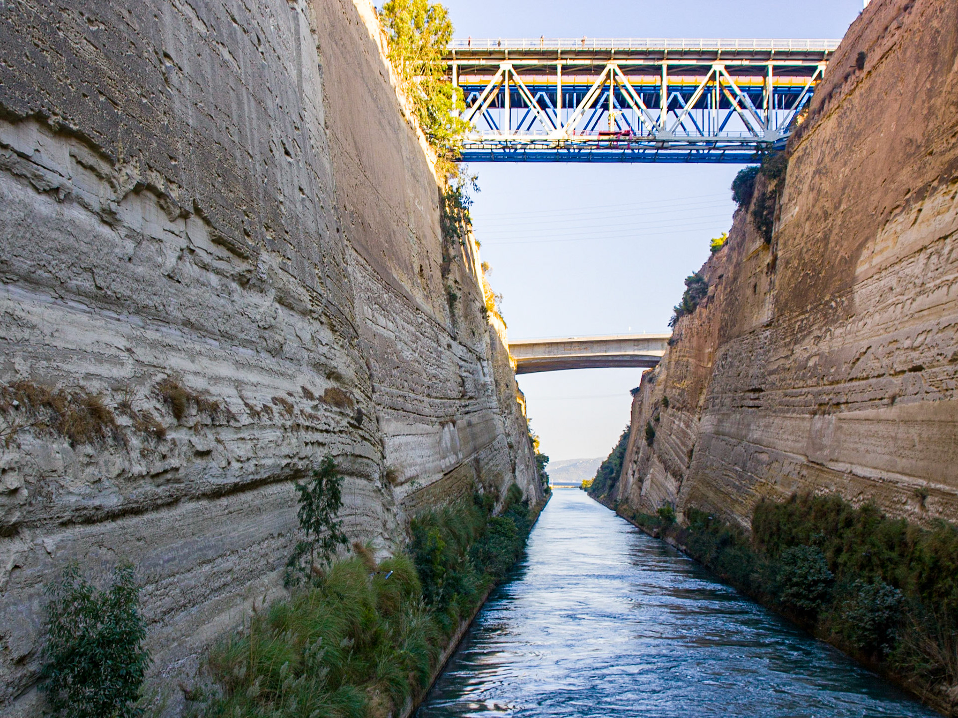 Exiting The Corinth Canal, Greece