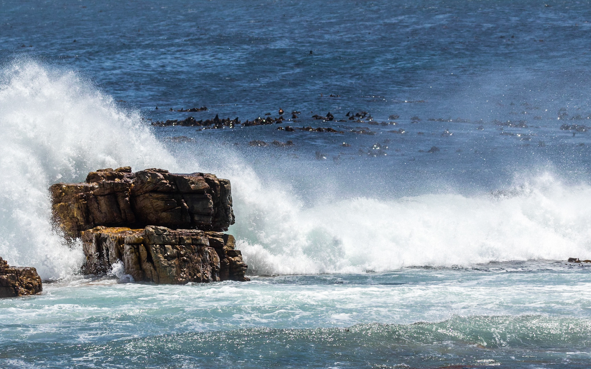 During the Age of Sail, ships travelling from Europe to the East Indies or Australasia would sail down the west coast of Africa and round the Cape of Good Hope to use the Roaring Forties to speed their passage across the Indian Ocean.