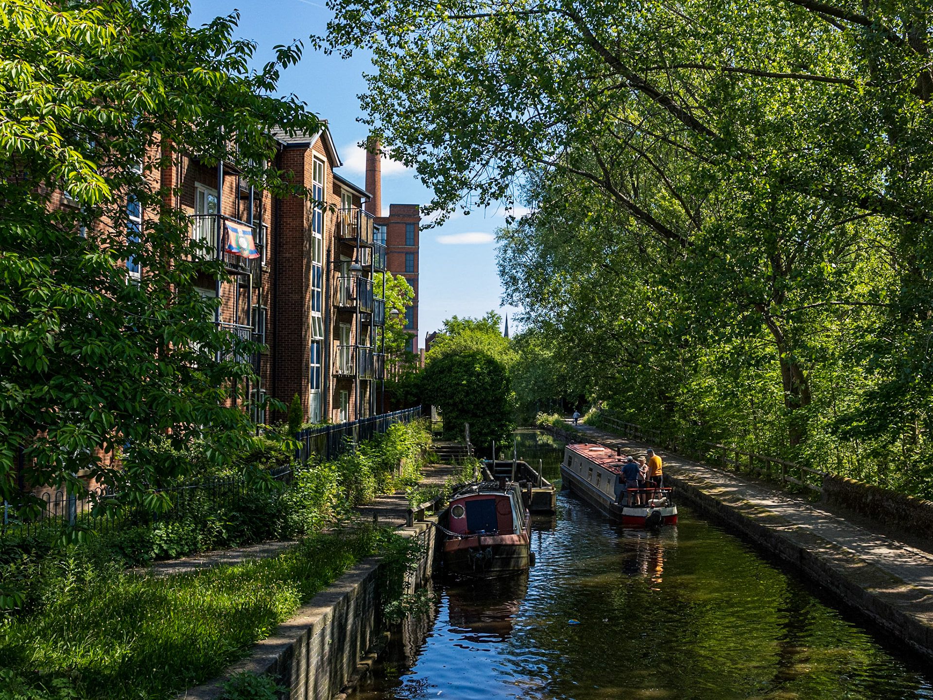 The Huddersfield Narrow Canal At Portland Basin, Ashton under Lyne