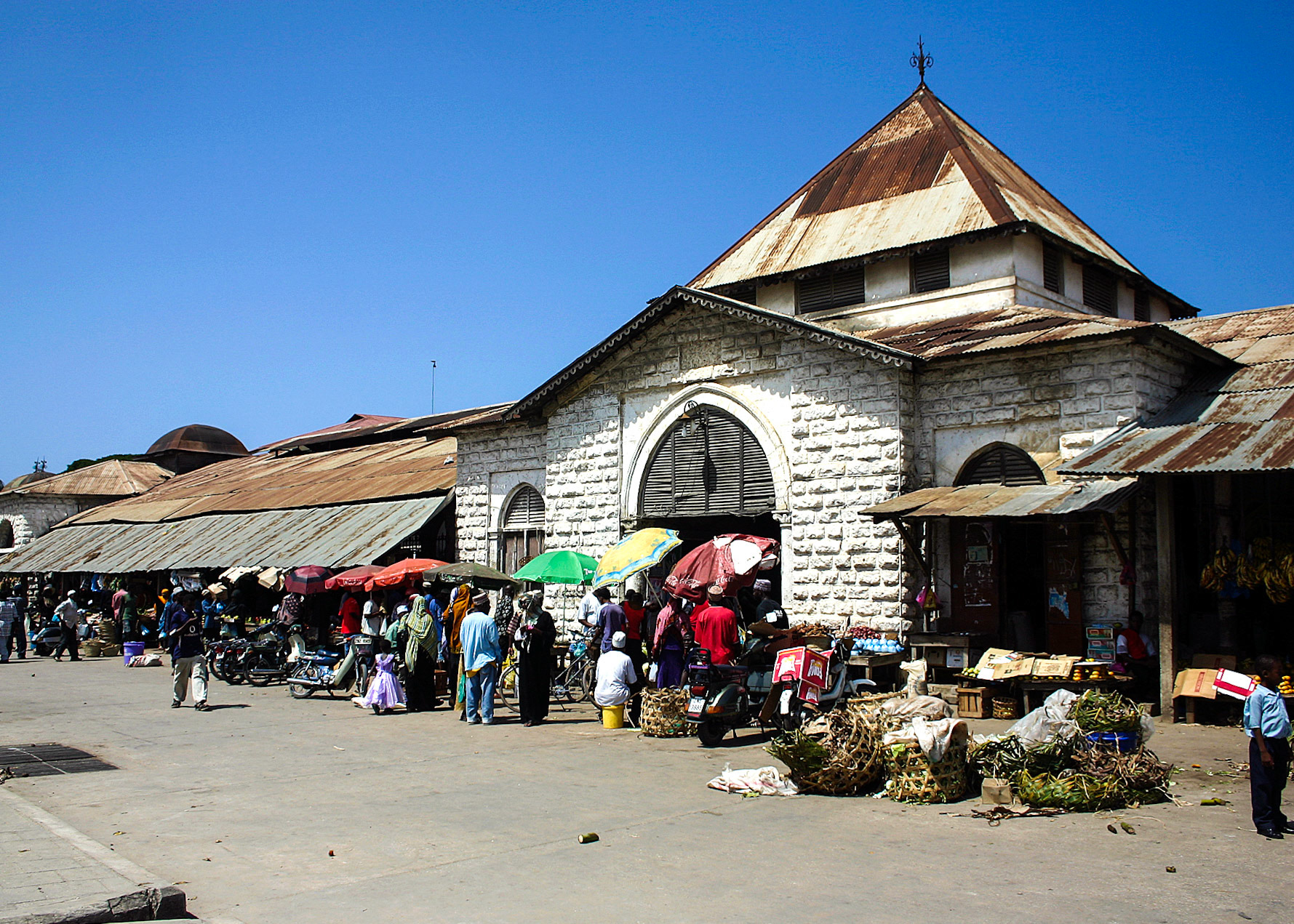 The Market In Zanzibar Town