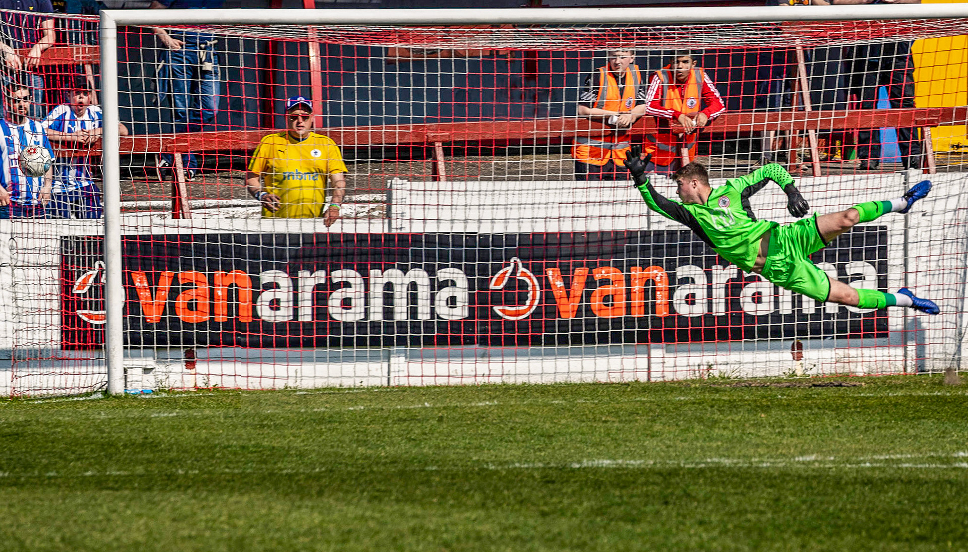 A Great Shot Finds The Back Of The Net