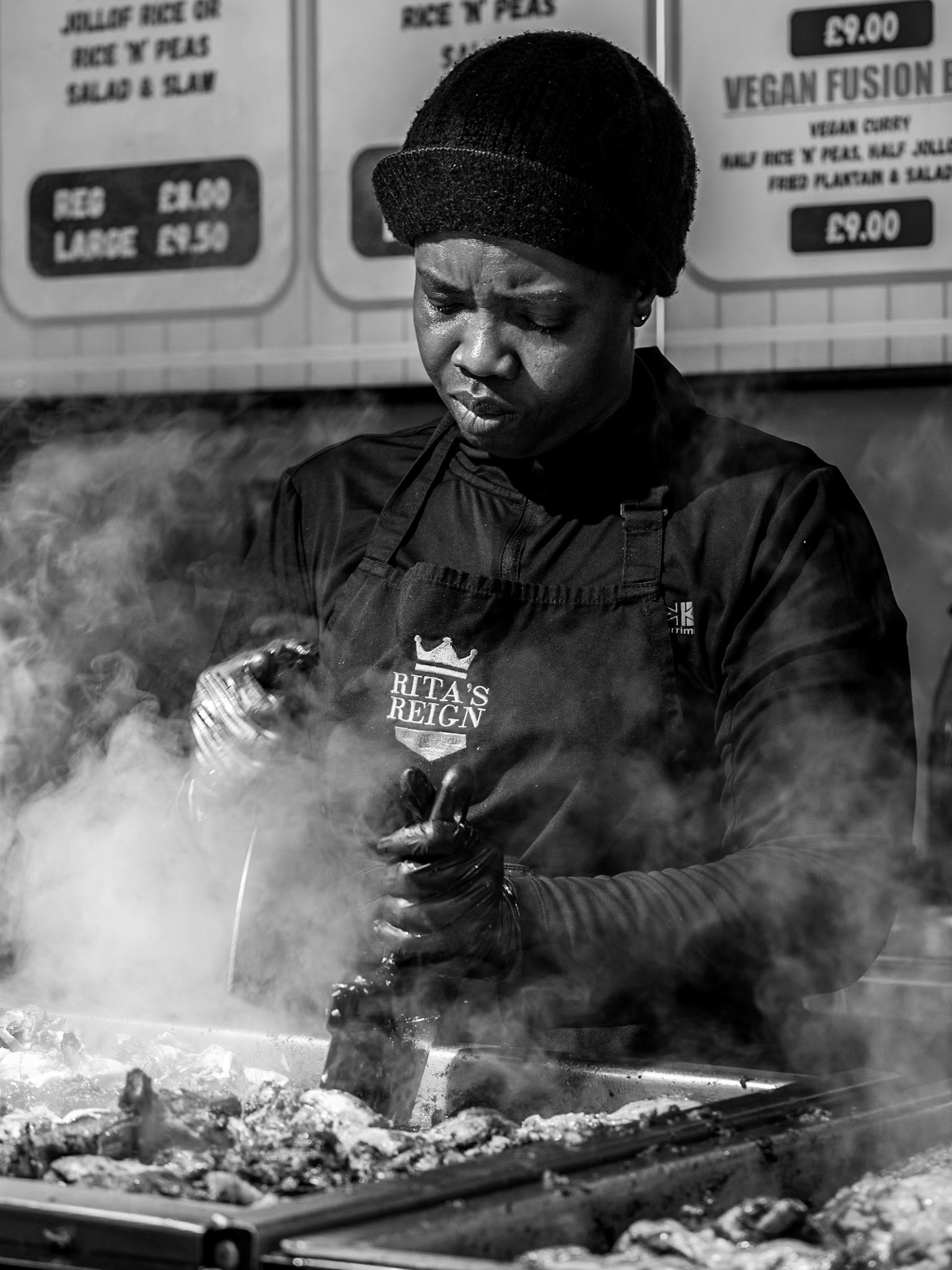 Steaming Food
