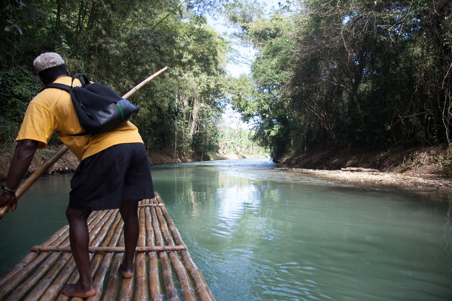 Rafting On The Martha Brae River